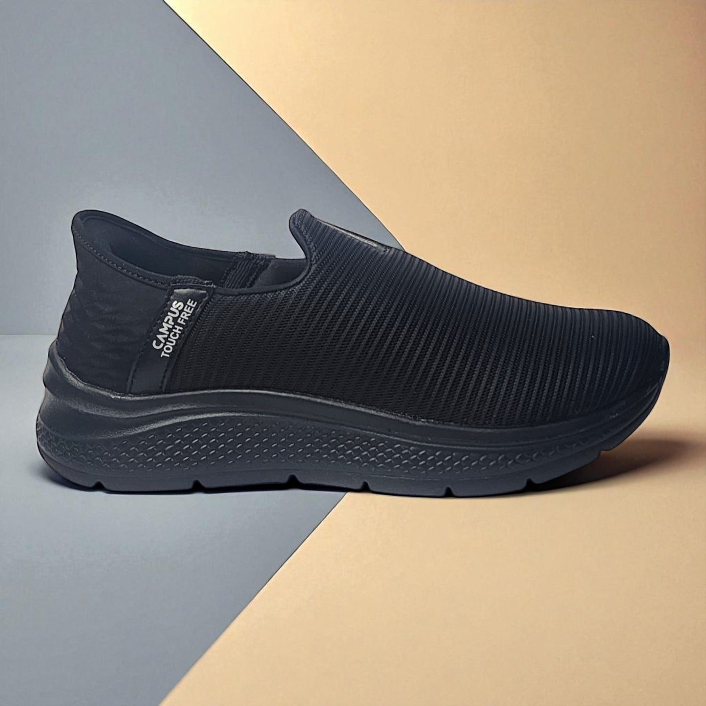 CAMPUS LIT BLACK Men's Casual Shoes