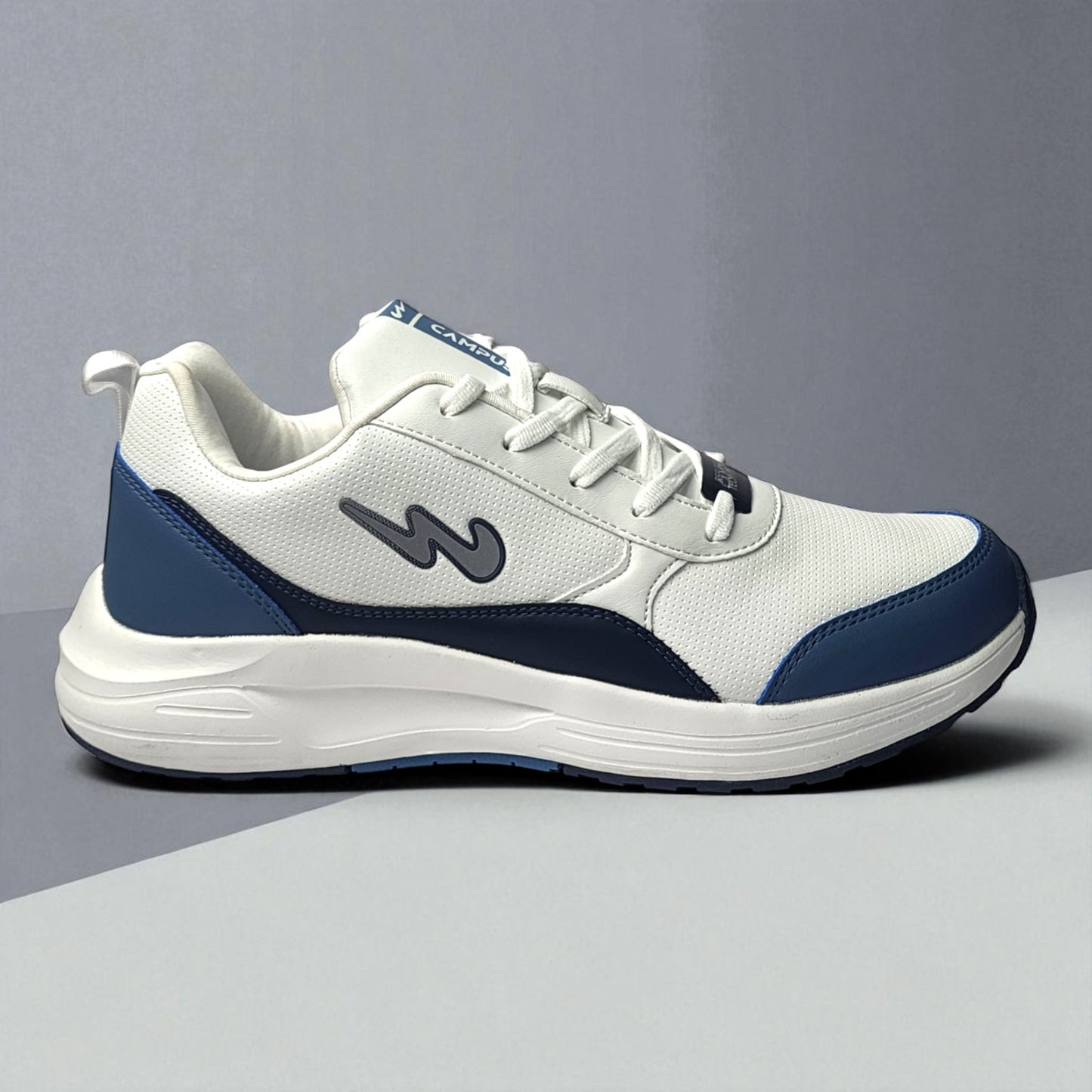 CAMPUS COMET WHITE/NAVY Men's Running Shoes