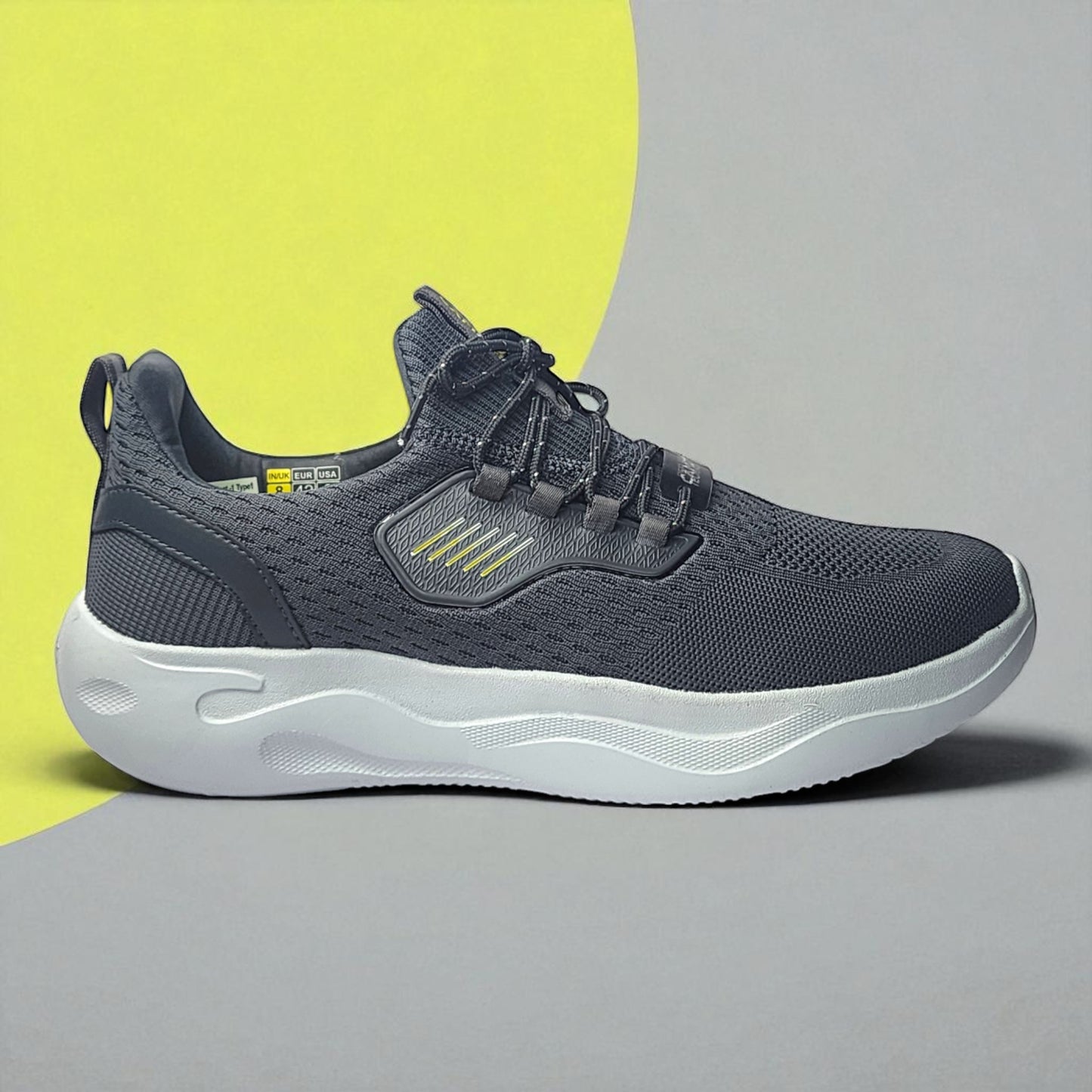 CAMPUS DUO GREY/LEMON Men's Sports Shoes
