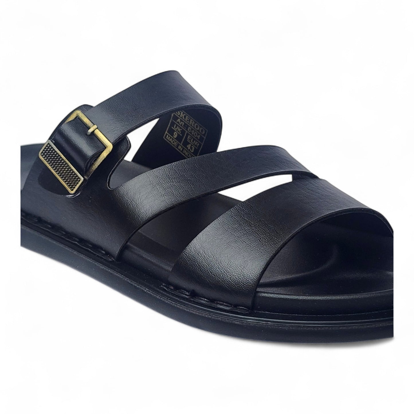SKEROO 6404 BLACK Men's Leather Chapple