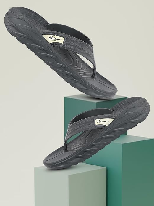OOFOAM HOKA D.GREY Men's Slippers/Chapple/Flip flop