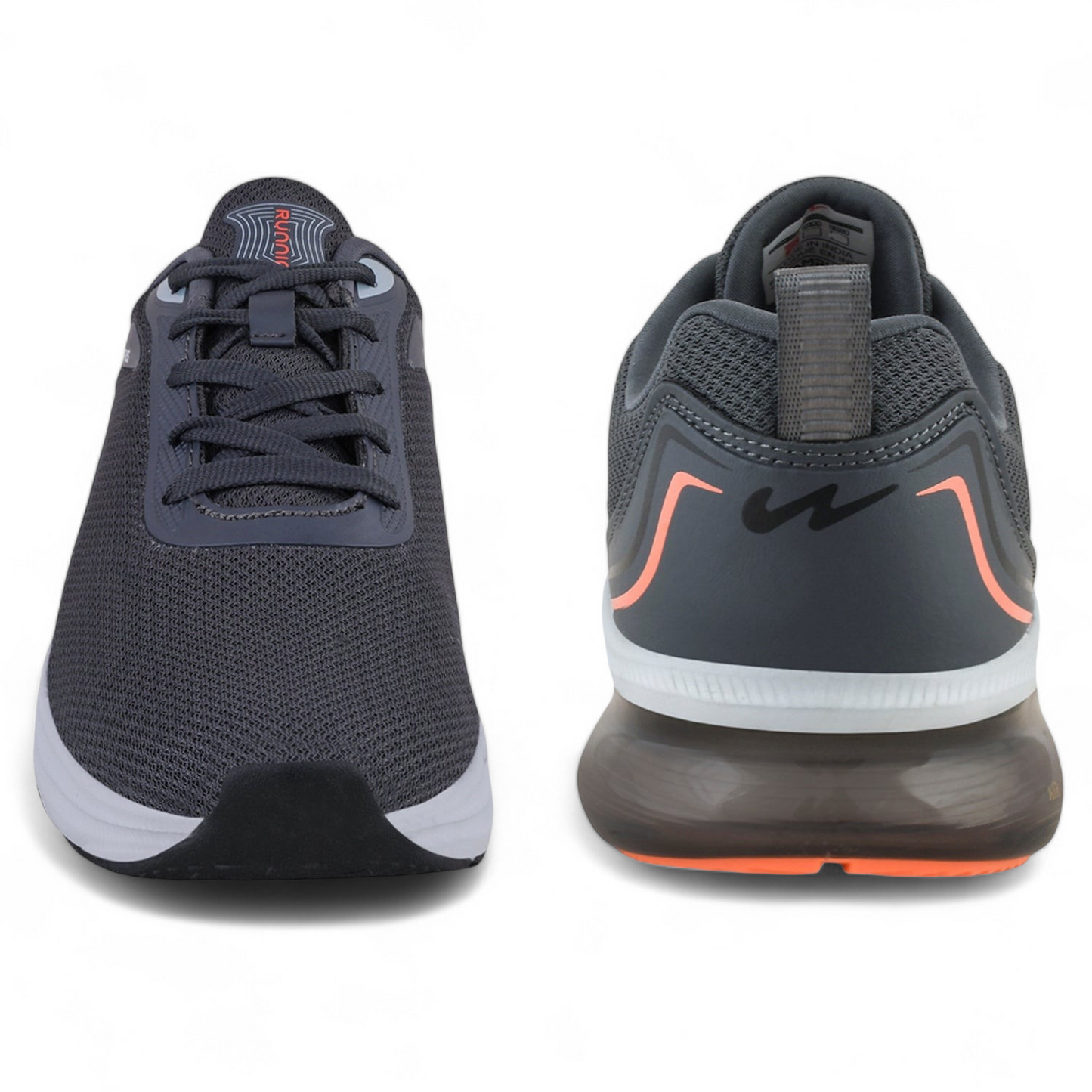 CAMPUS BONUS GREY/ORANGE Running Shoes For Men