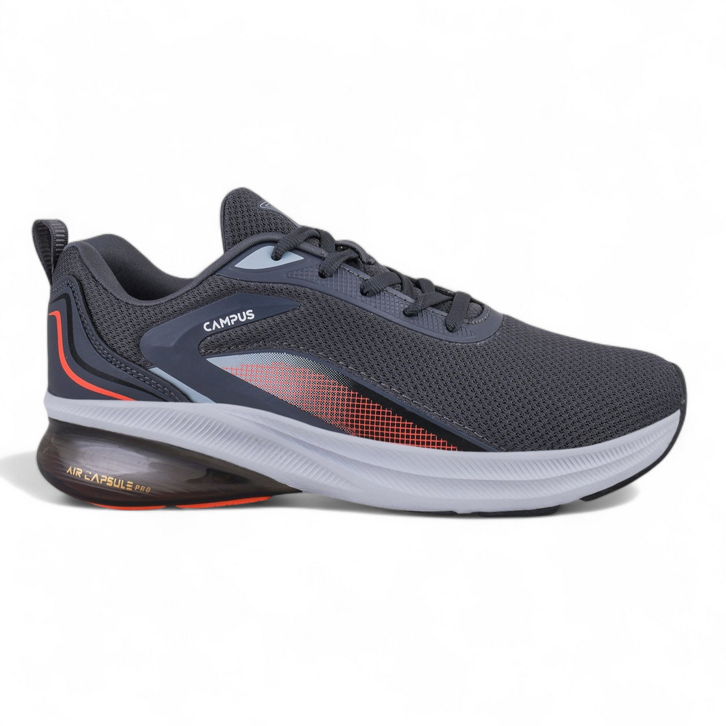 CAMPUS BONUS GREY/ORANGE Running Shoes For Men