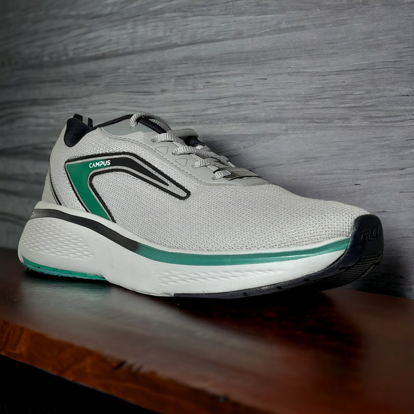 CAMPUS DAXTON GREY/TEAL/BLUE Men's Running Shoes
