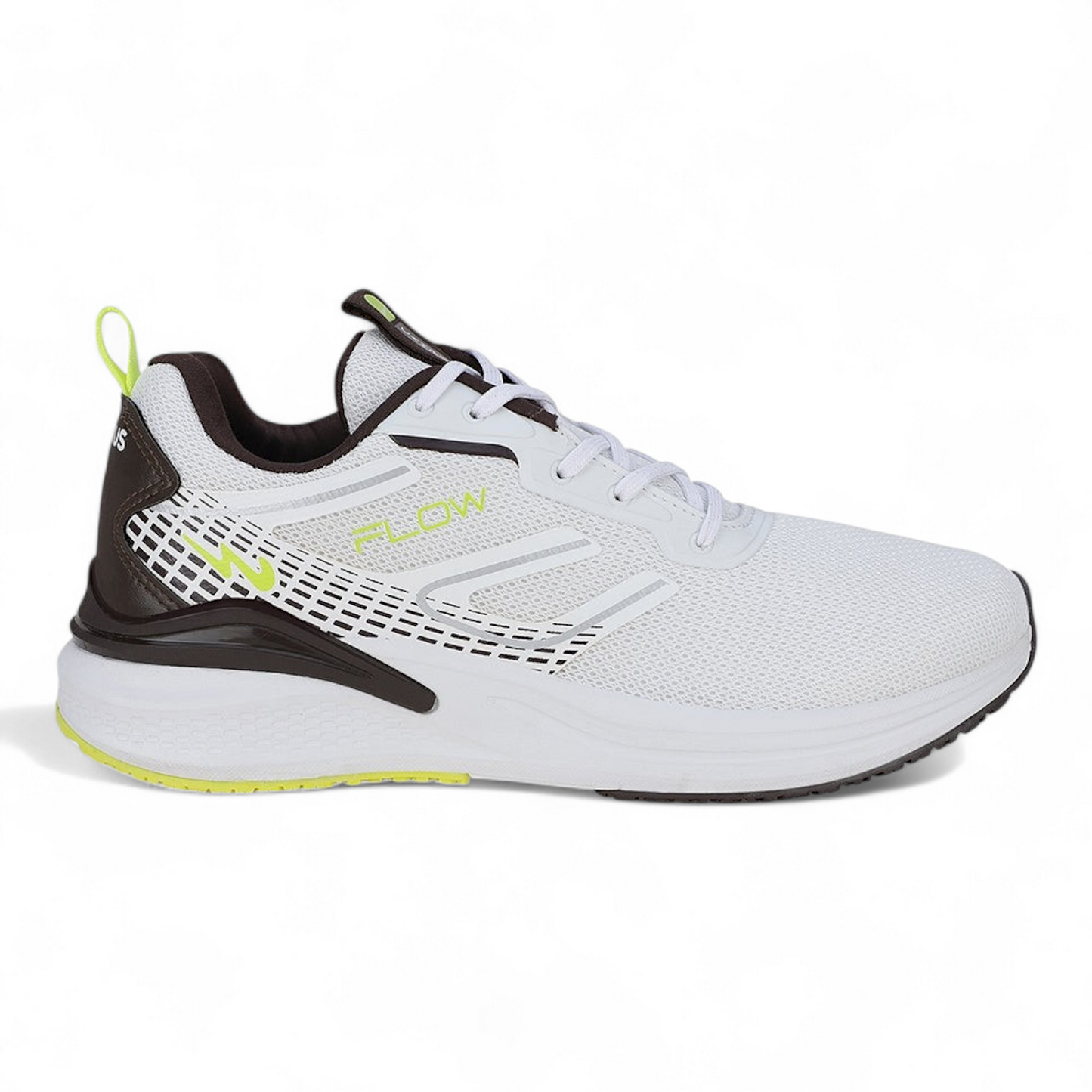 CAMPUS FLOWPRO WHITE/BROWN Men's Running Shoes