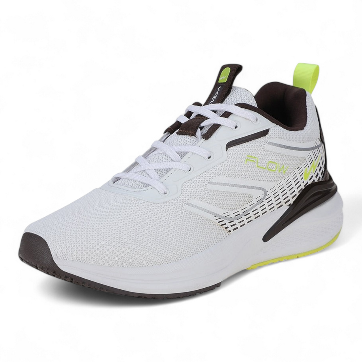 CAMPUS FLOWPRO WHITE/BROWN Men's Running Shoes
