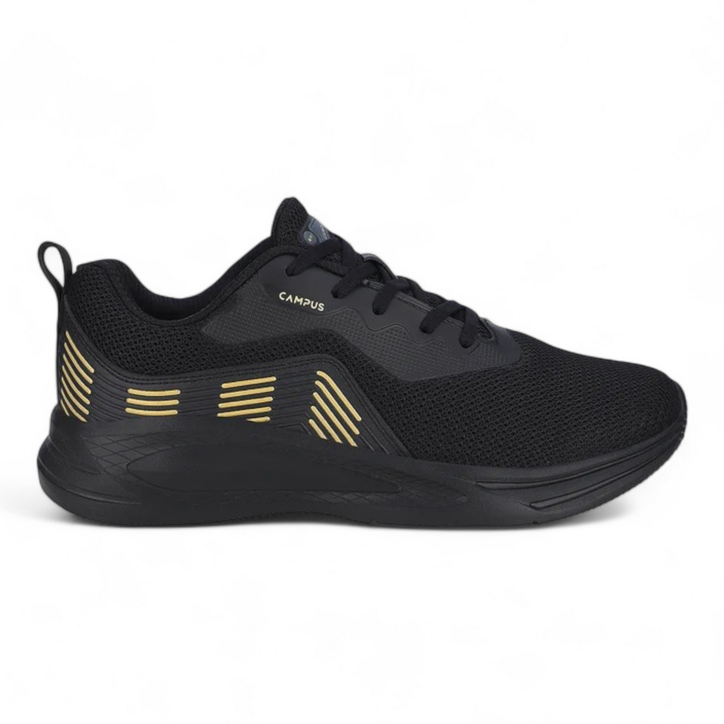 CAMPUS IVAN Black Men's Sports Shoes