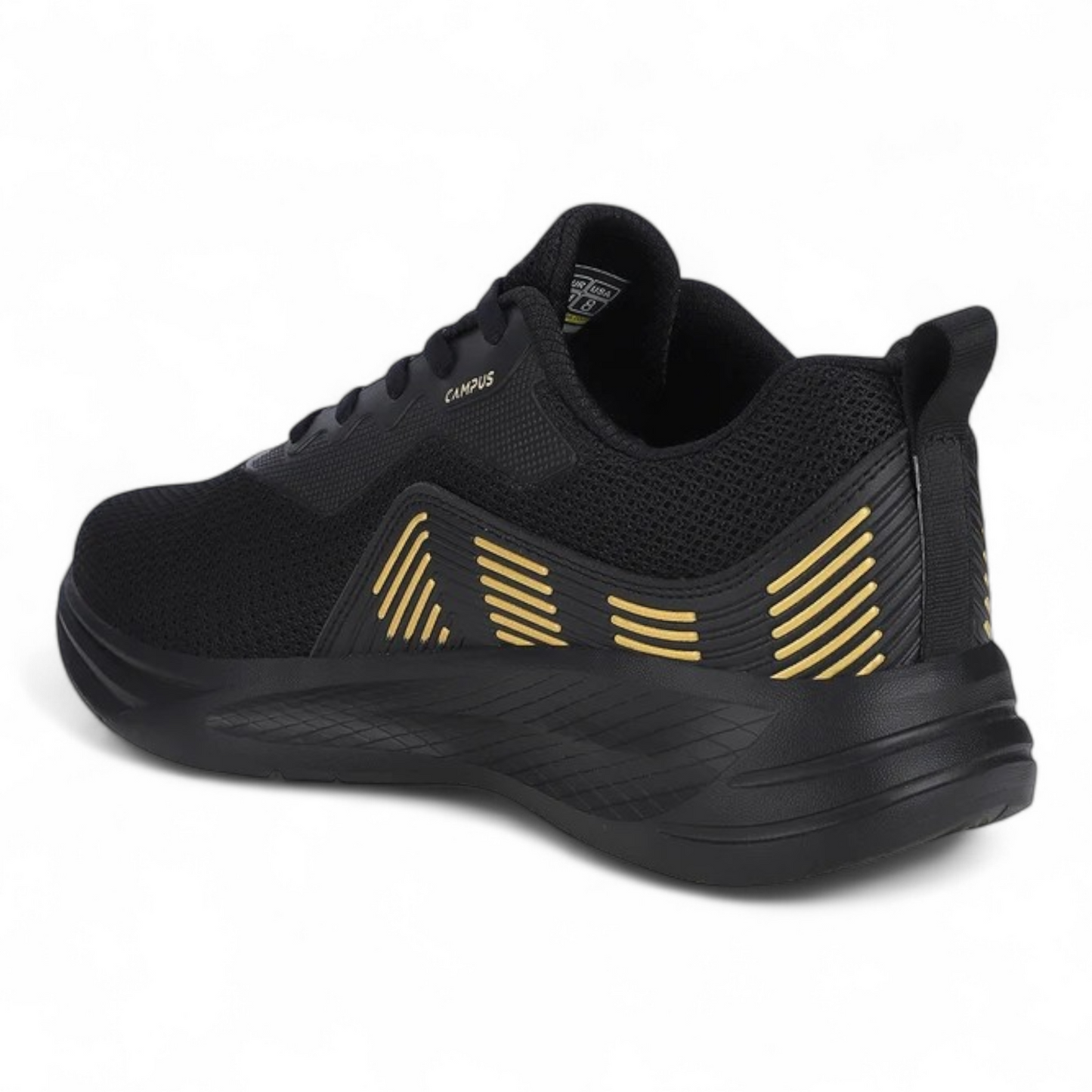 CAMPUS IVAN Black Men's Sports Shoes