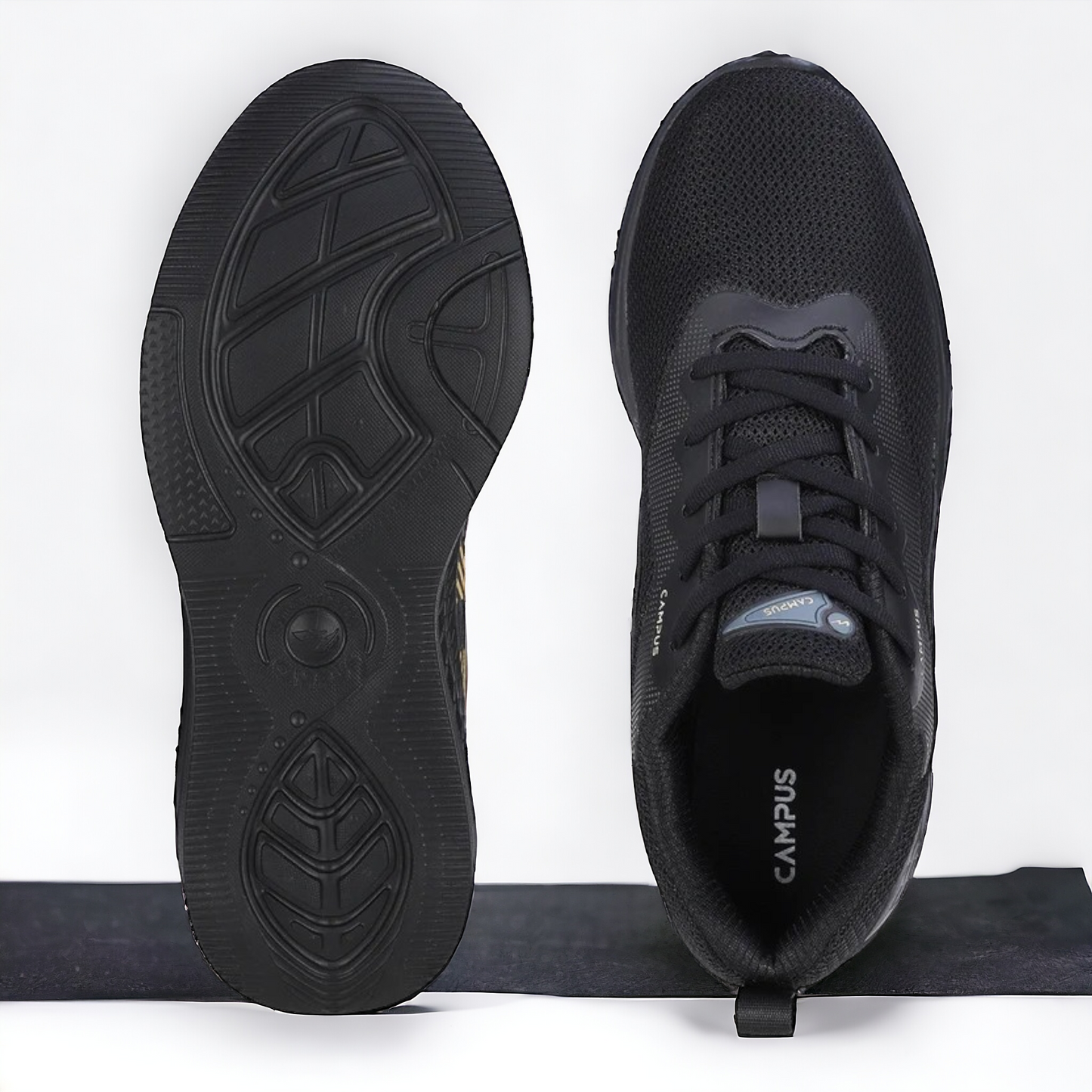 CAMPUS IVAN Black Men's Sports Shoes