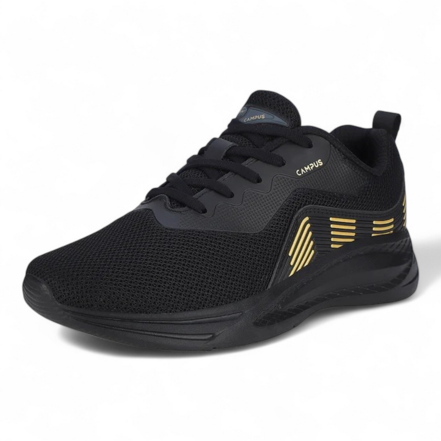 CAMPUS IVAN Black Men's Sports Shoes