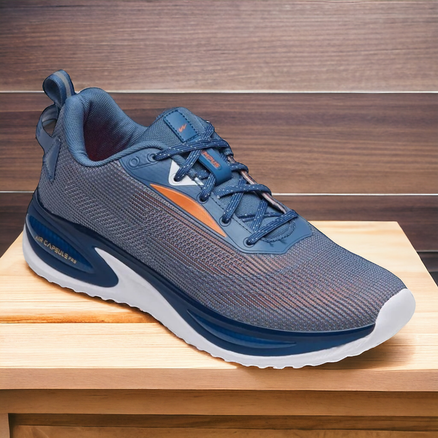 CAMPUS PRAXTON SLATE/ORANGE Men's Sports Shoes