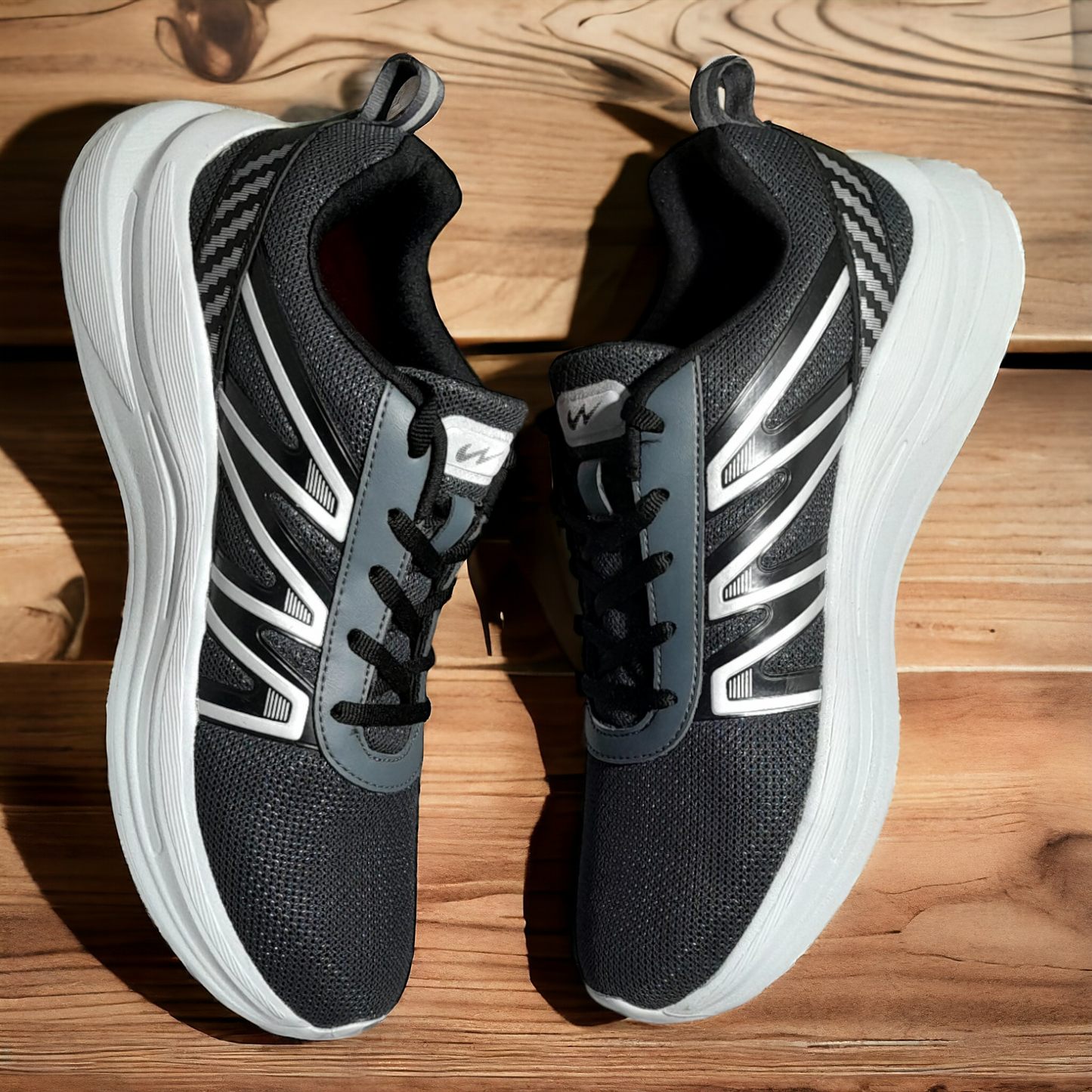 CAMPUS ROBE GREY/BLACK Men's Sports Shoes