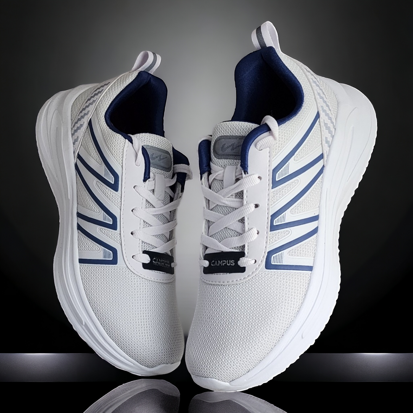 CAMPUS ROBE WHITE/SLATE Men's Sports Shoes