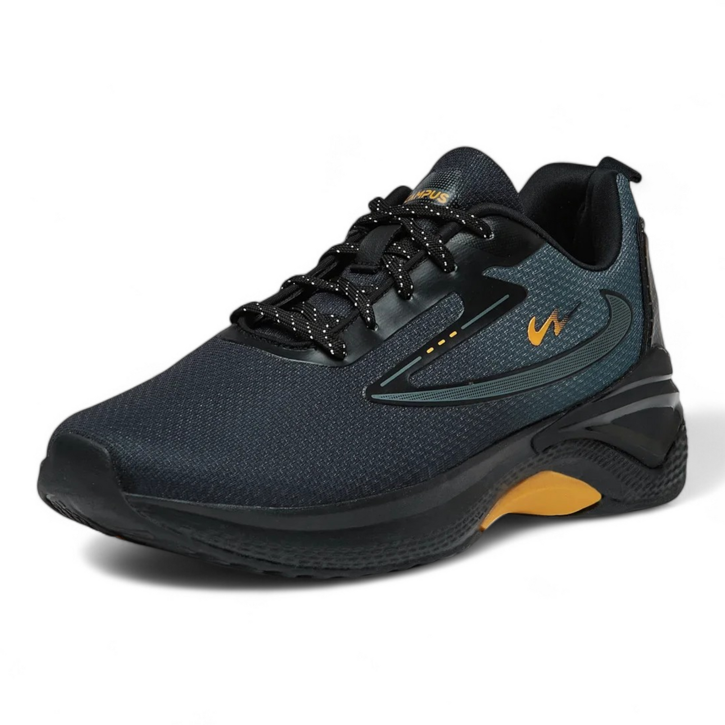 CAMPUS VESPER BLACK/MUSTARD Men's Running Shoes