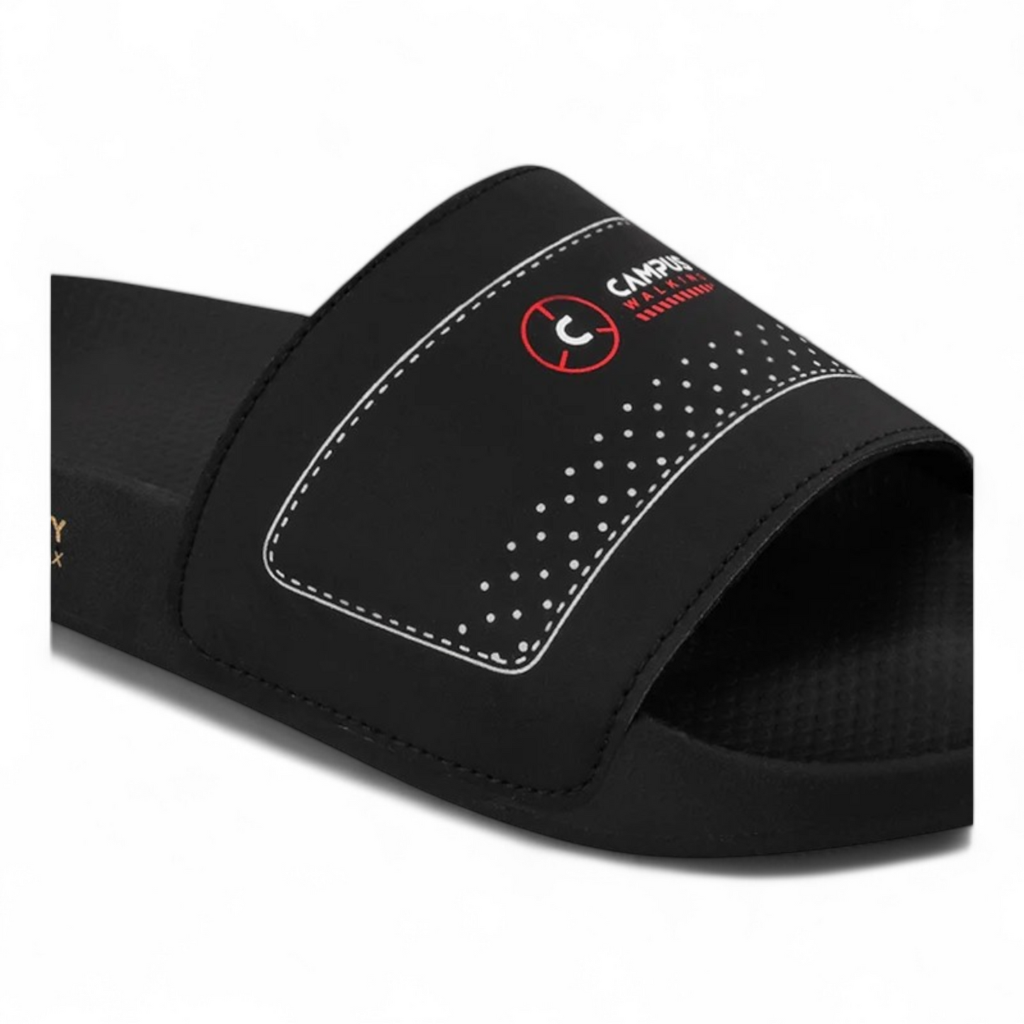 CAMPUS SL-436 BLACK/RED Men's Flipflop/Slides/Slipper