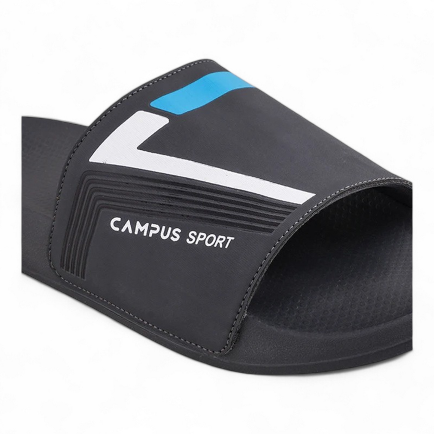 CAMPUS SL-439 GREY/TEALBLUE Men's Flipflop/Slides/Slipper