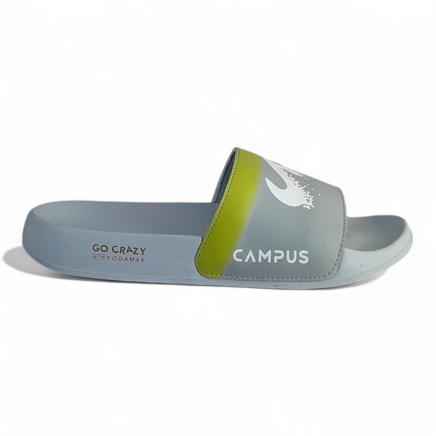 CAMPUS SL-447 DARKGREY/YELLOW Men's Flipflop/Slides/Slipper