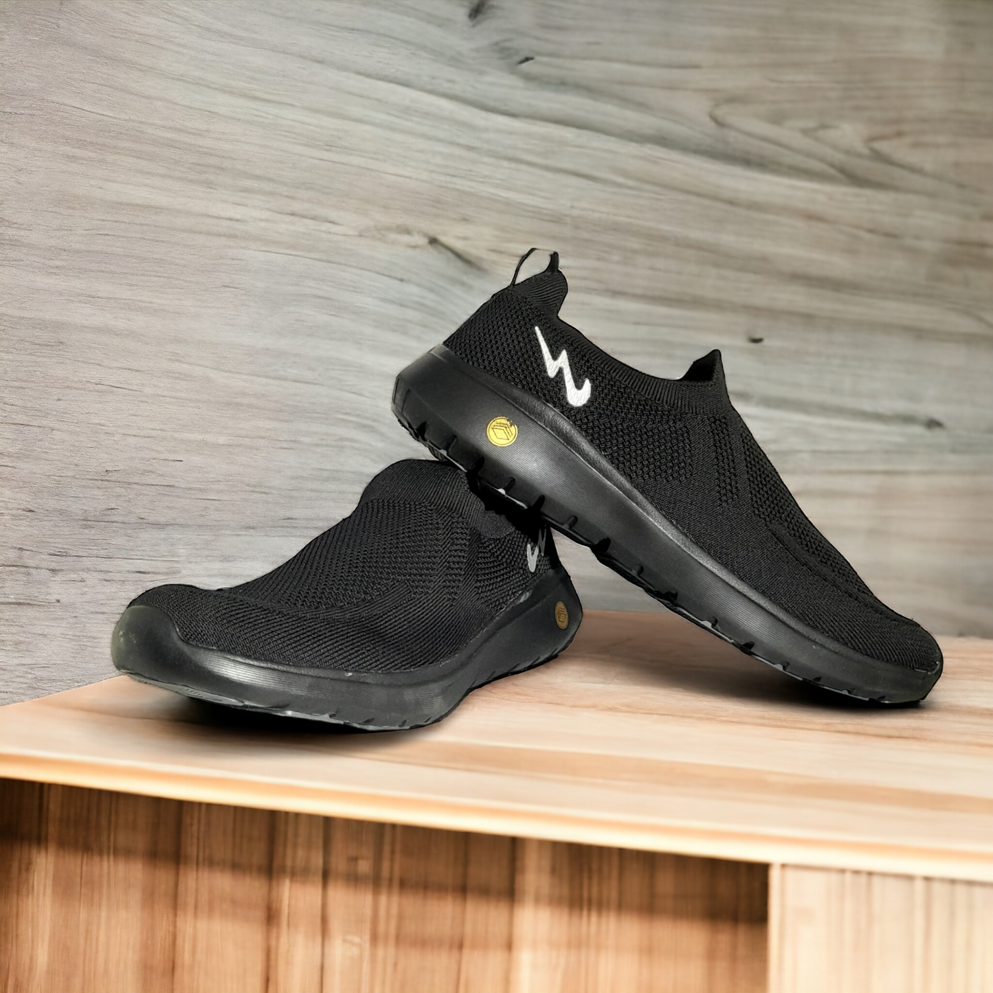 CAMPUS IMAGINE BLACK Men's Casual Shoes