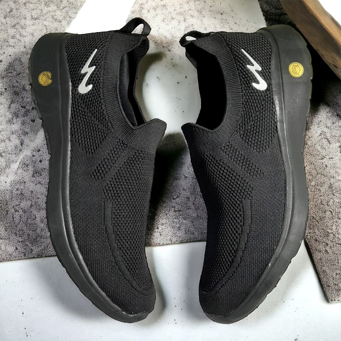 CAMPUS IMAGINE BLACK Men's Casual Shoes