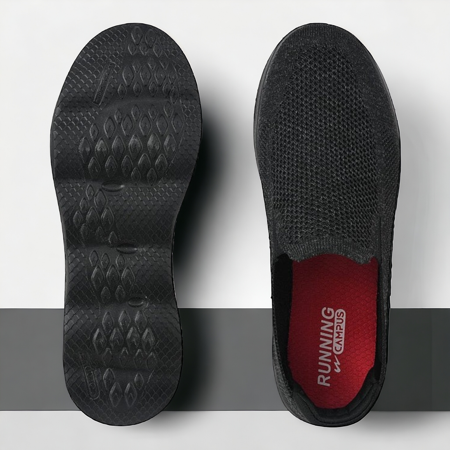 CAMPUS SOBER BLACK/RED Men's Casual Shoes