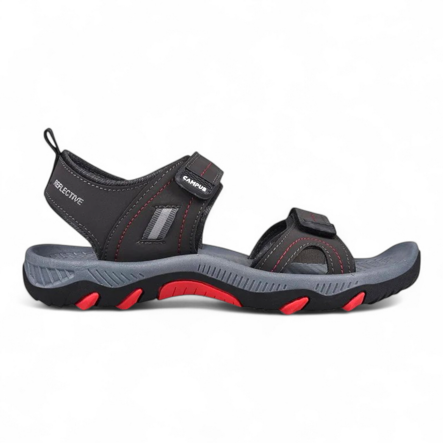 CAMPUS GC-2203 GREY/RED Men's Sports Sandal