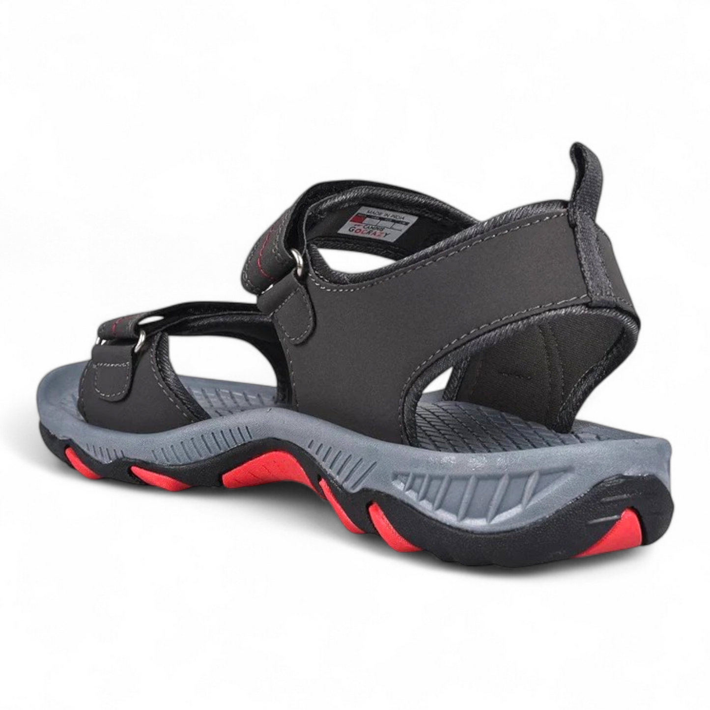 CAMPUS GC-2203 GREY/RED Men's Sports Sandal