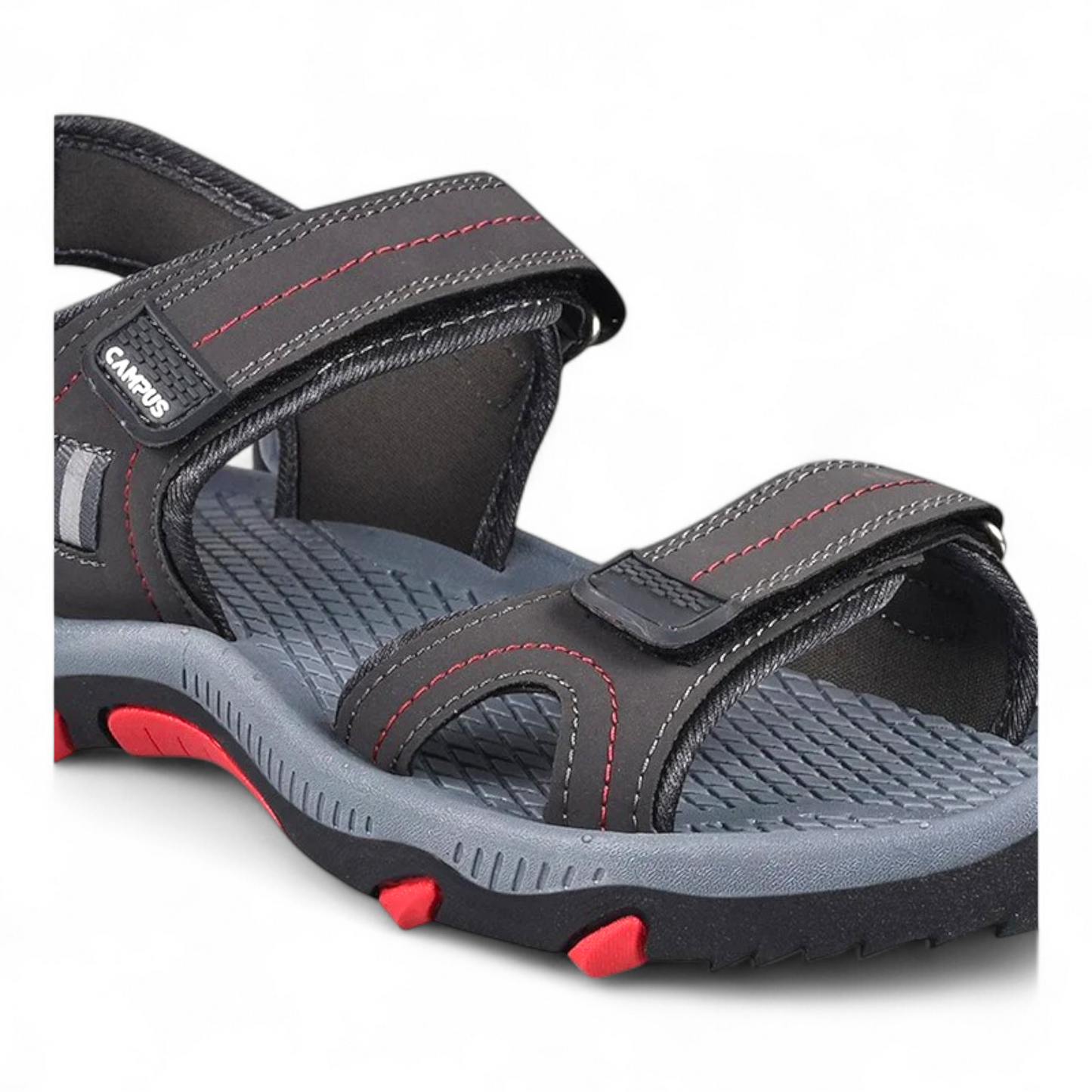 CAMPUS GC-2203 GREY/RED Men's Sports Sandal