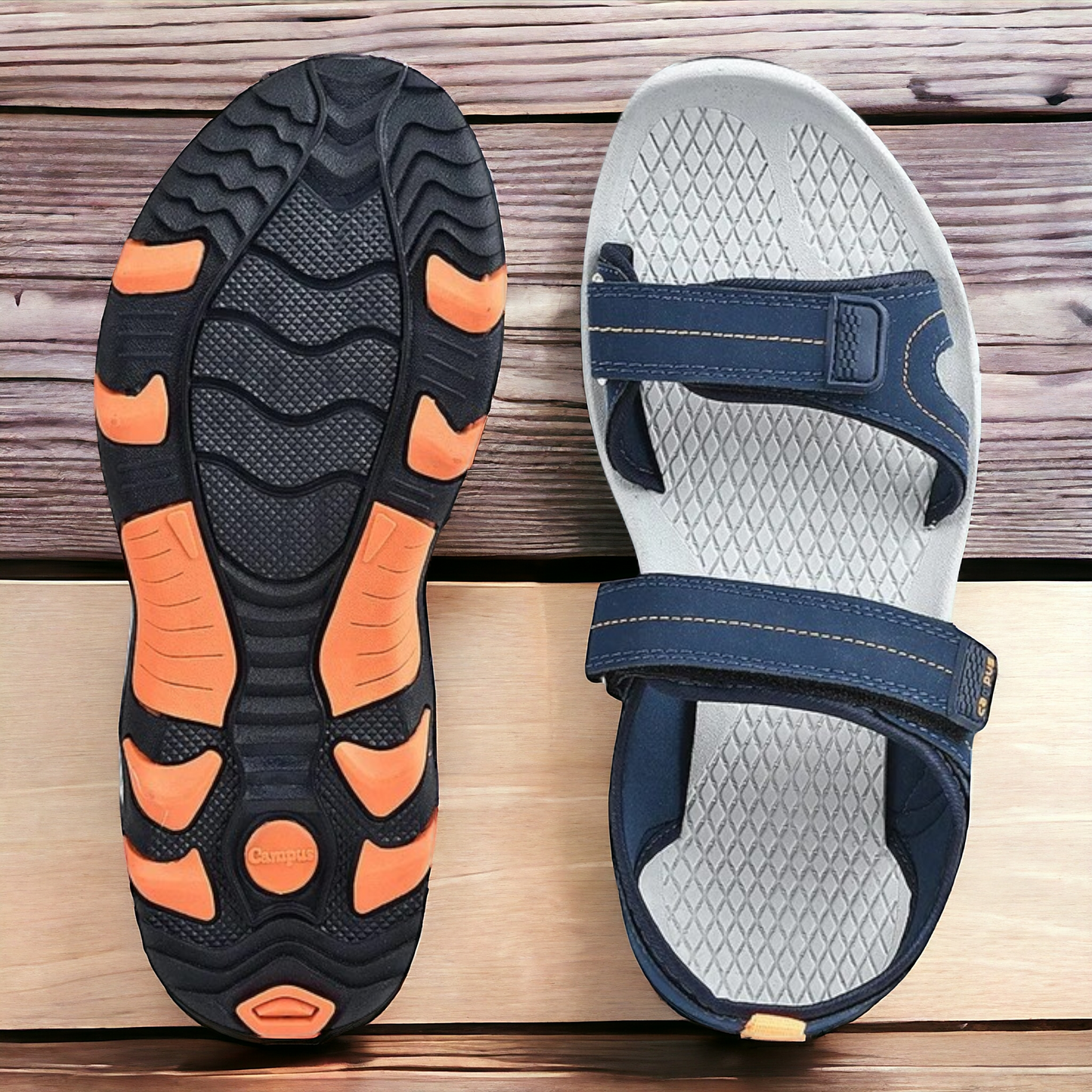 CAMPUS GC-2203 NAVY/ORANGE Men's Sports Sandal