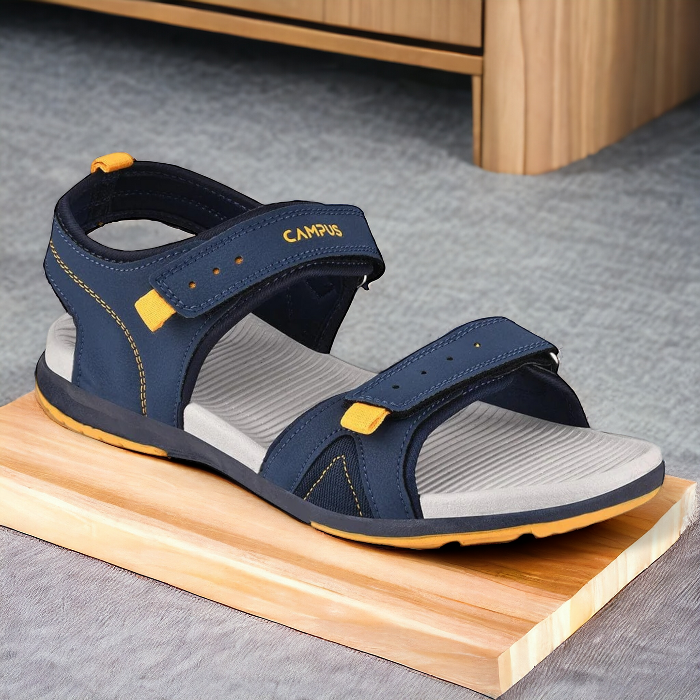 CAMPUS GC-2216 NAVY/MUSTARD Men's Sandals