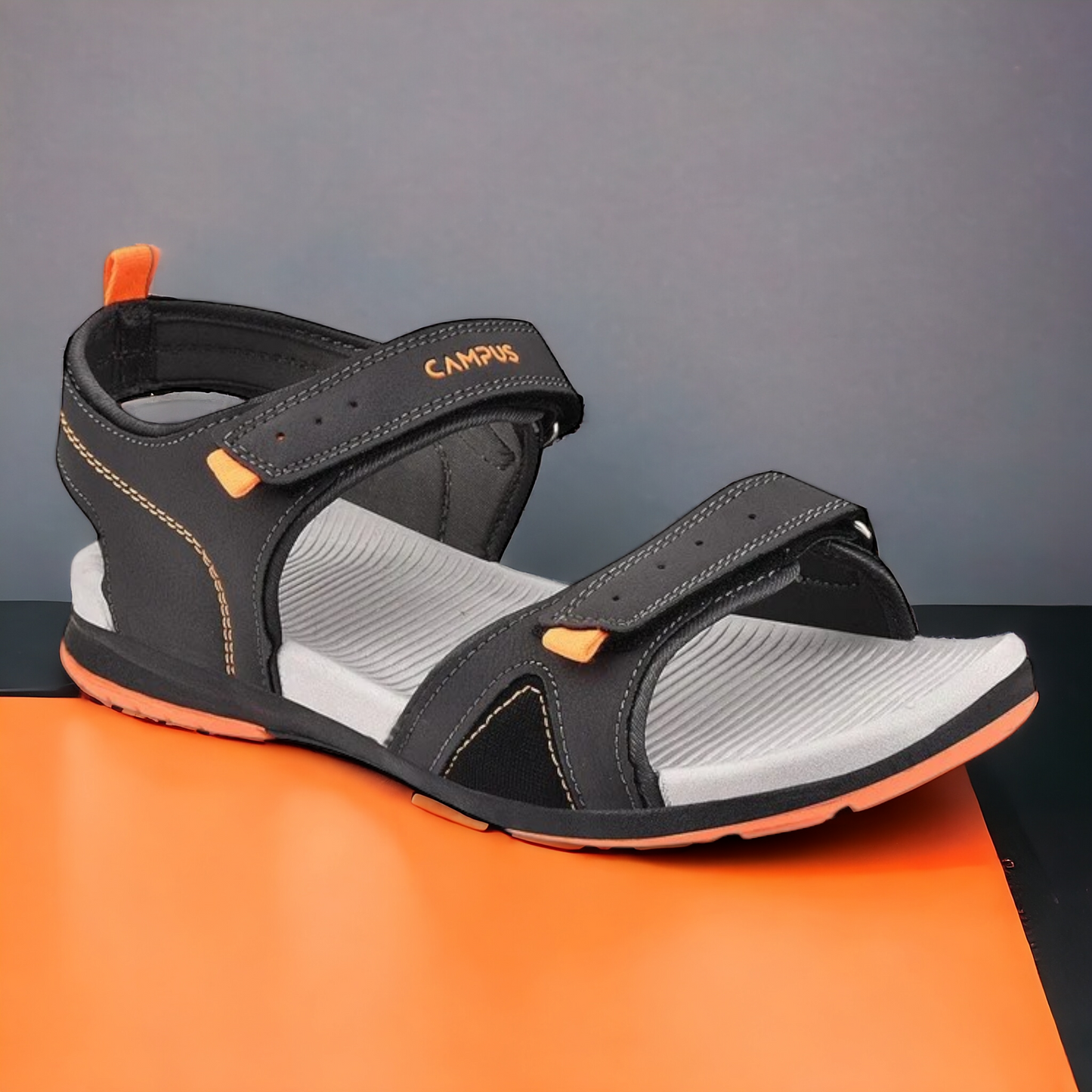 CAMPUS GC-2216 GREY/ORANGE Men's Sandals