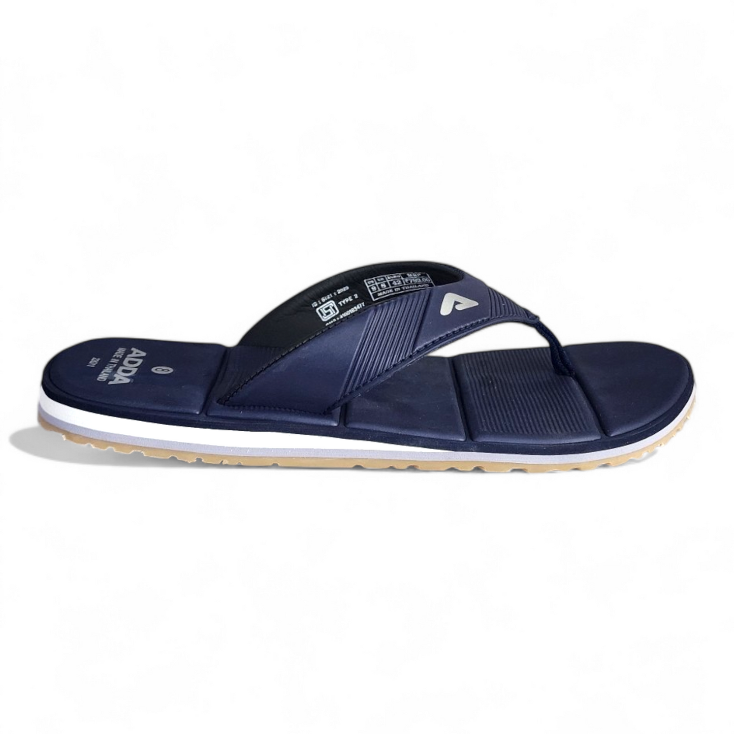 ADDA ADDAX FULL NAVY Men's Slipper/Chapple/Flip flop
