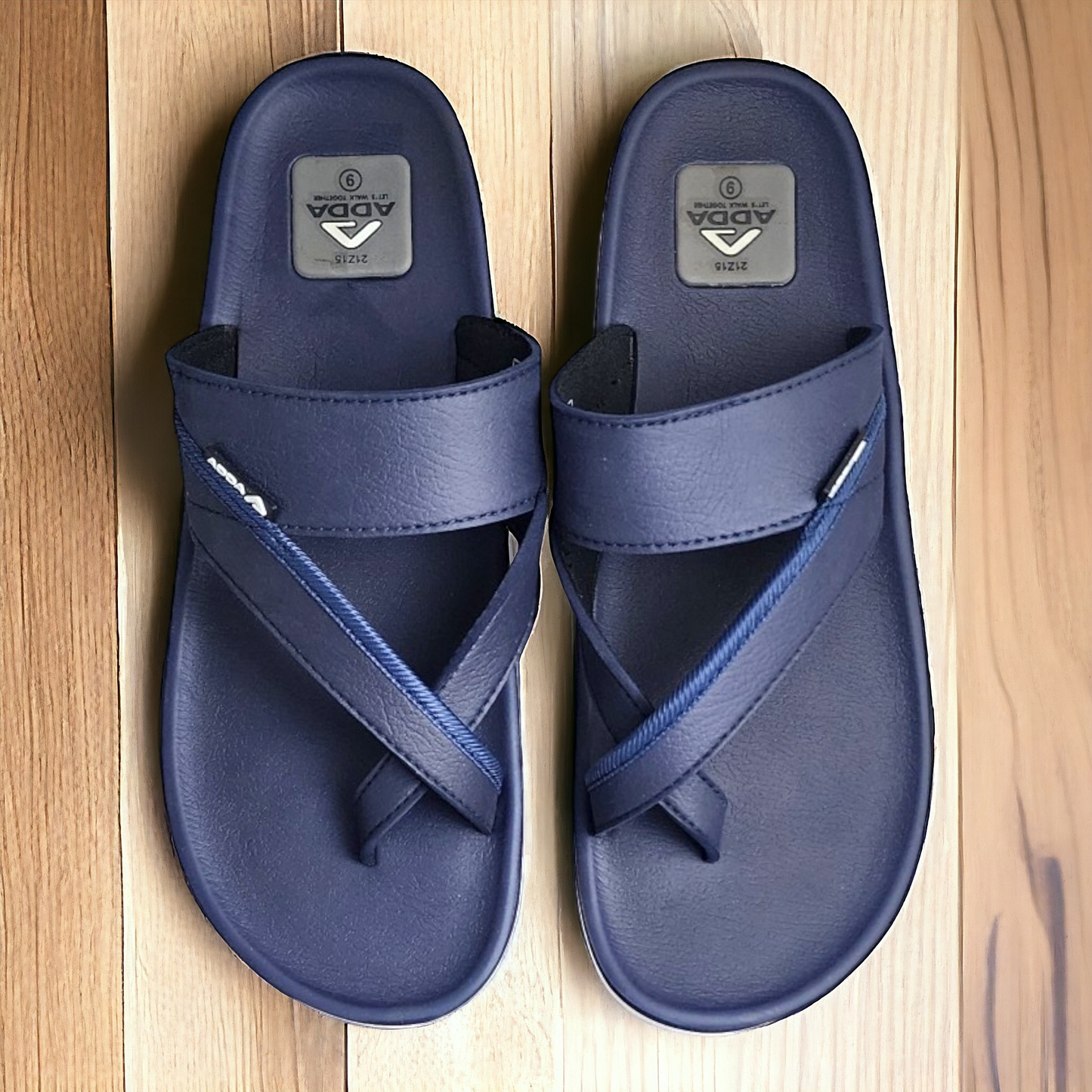 ADDA AIR NAVY Men's Slipper/Chapple/Flip flop
