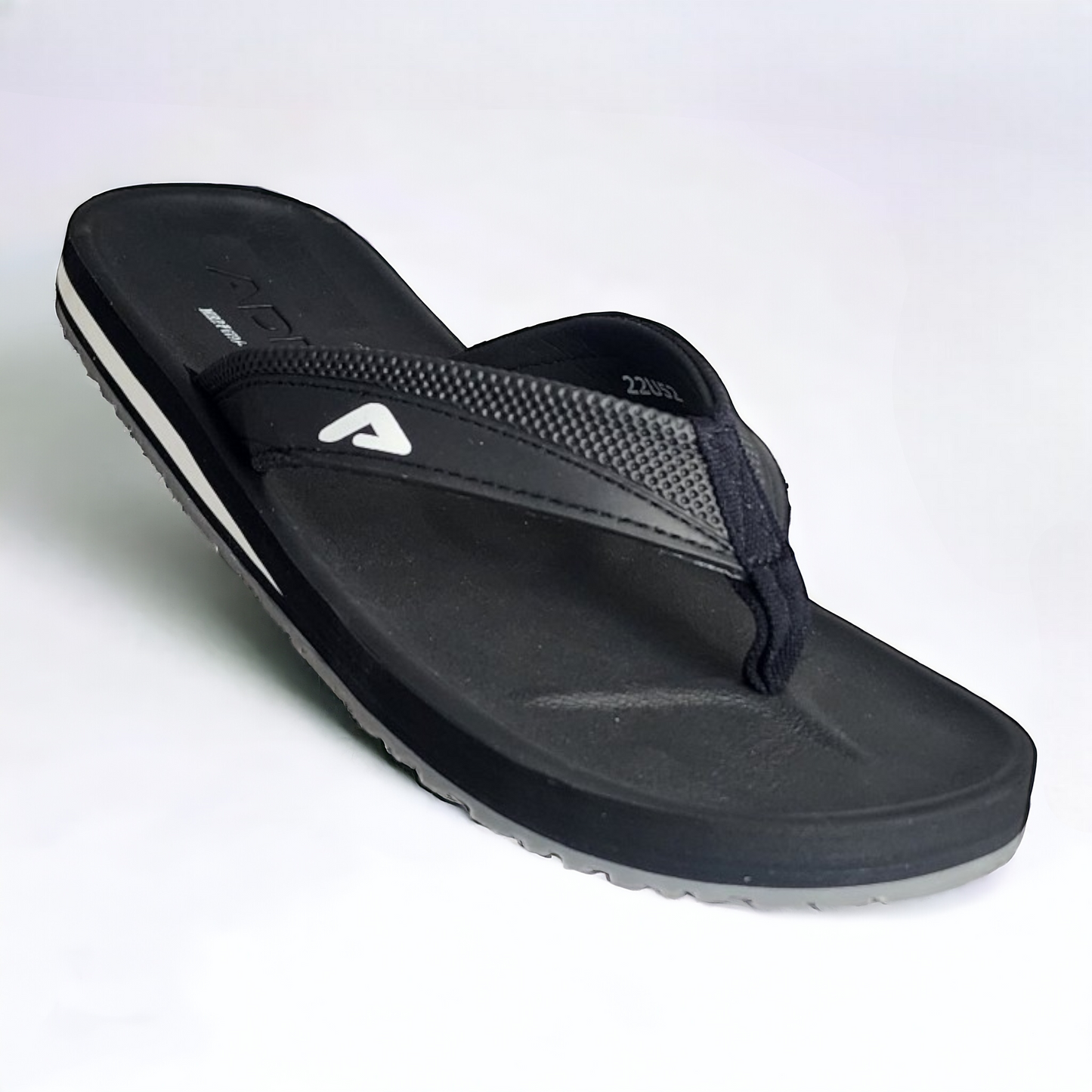 ADDA BOND01 BLACK Men's Slipper/Chapple/Flip flop