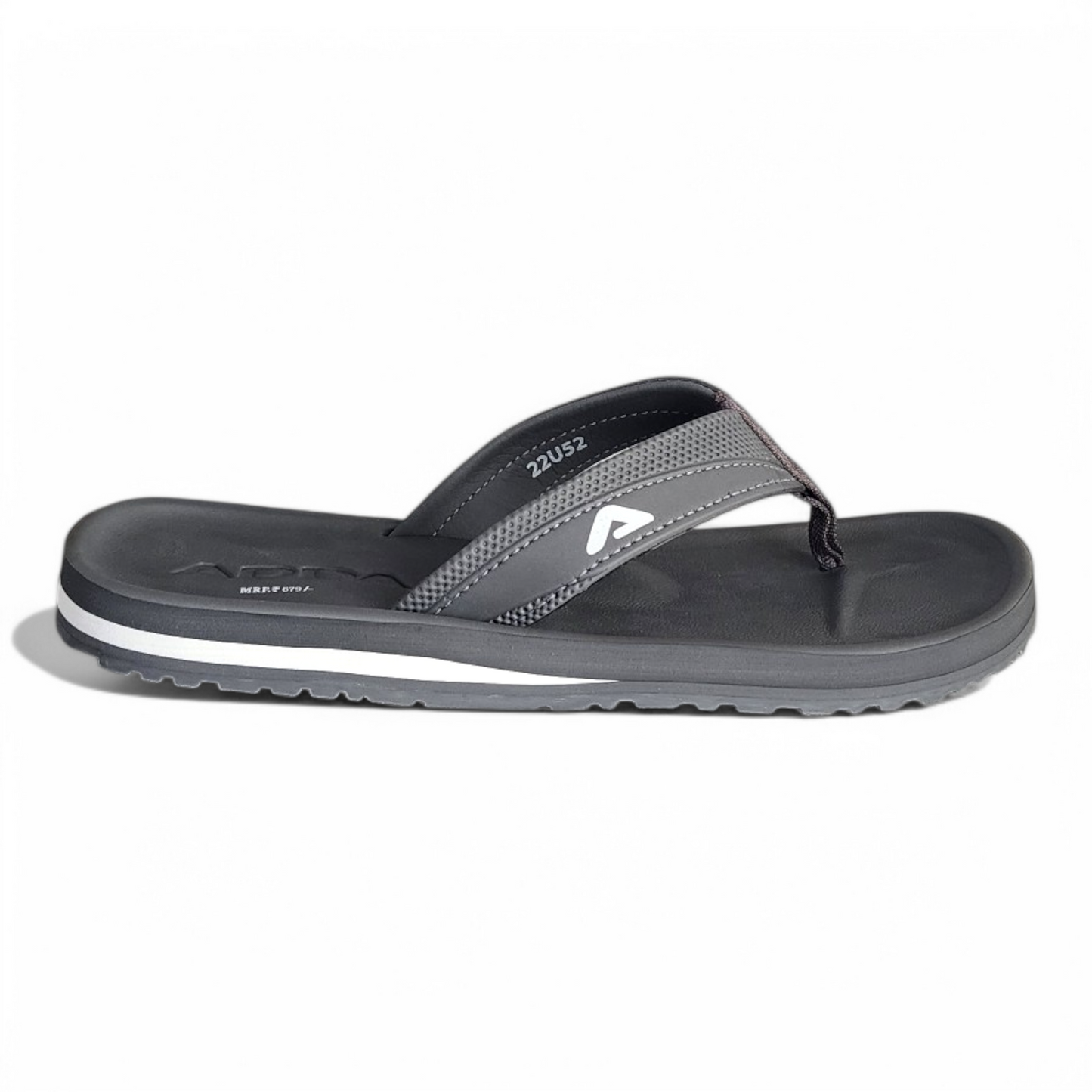 ADDA BOND01 GREY Men's Slipper/Chapple/Flip flop