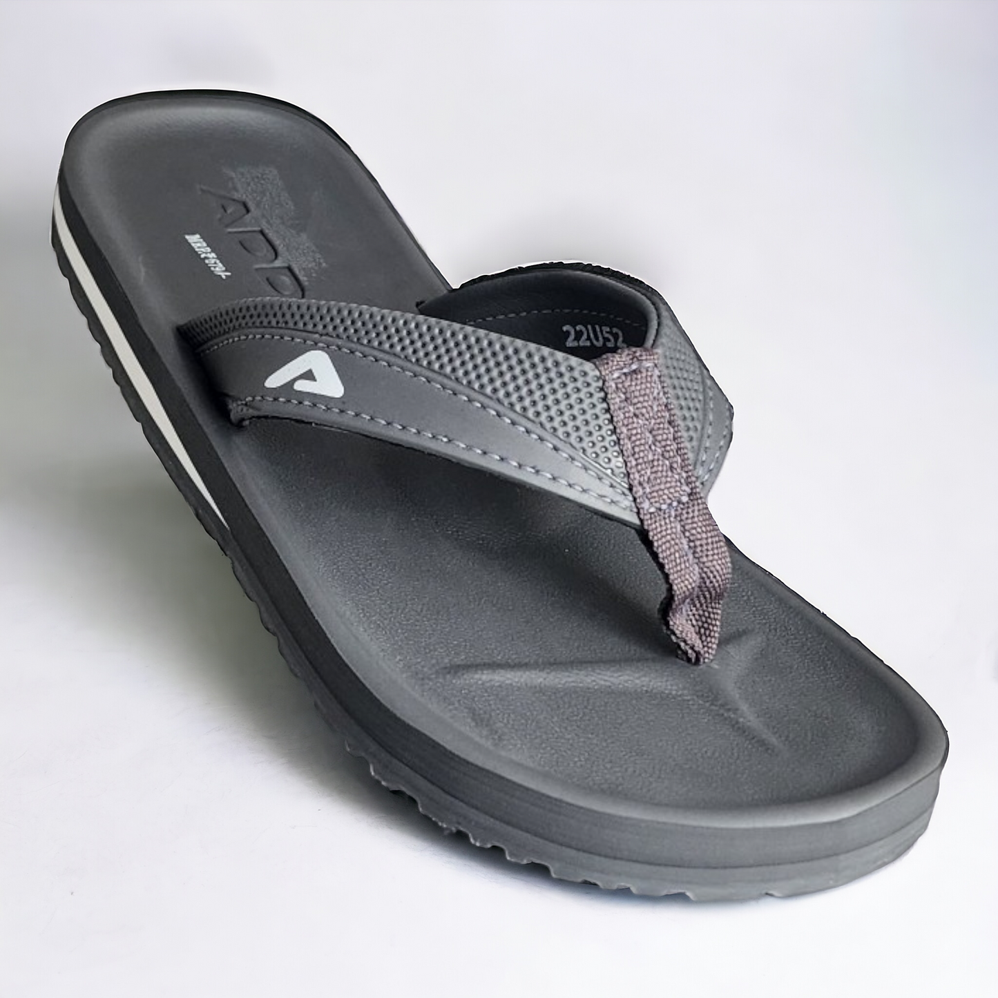 ADDA BOND01 GREY Men's Slipper/Chapple/Flip flop