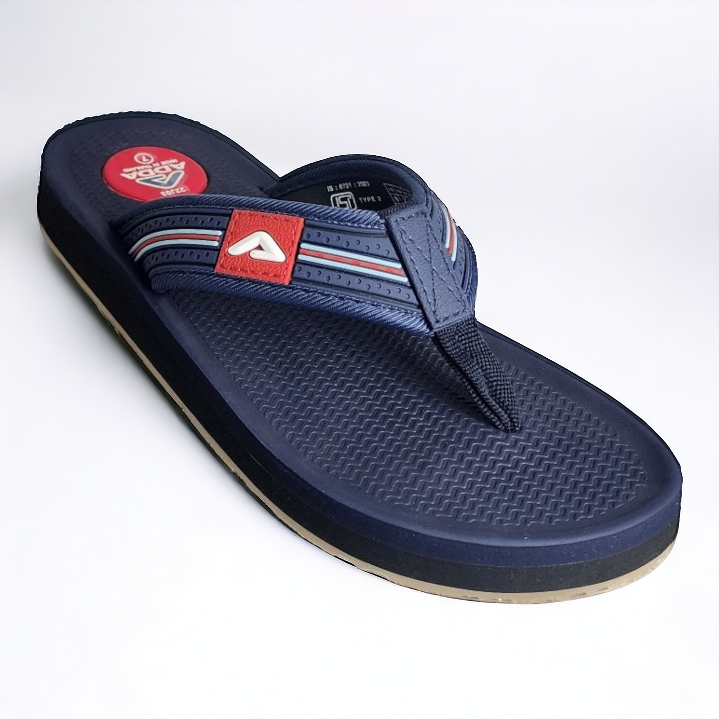 ADDA CASIO1 NAVY Men's Slipper/Chapple/Flip flop