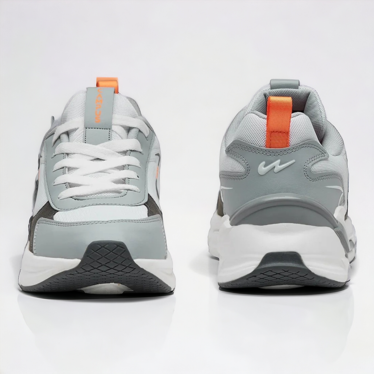 CAMPUS LEVEL WHITE/GREY Men's Running Shoes