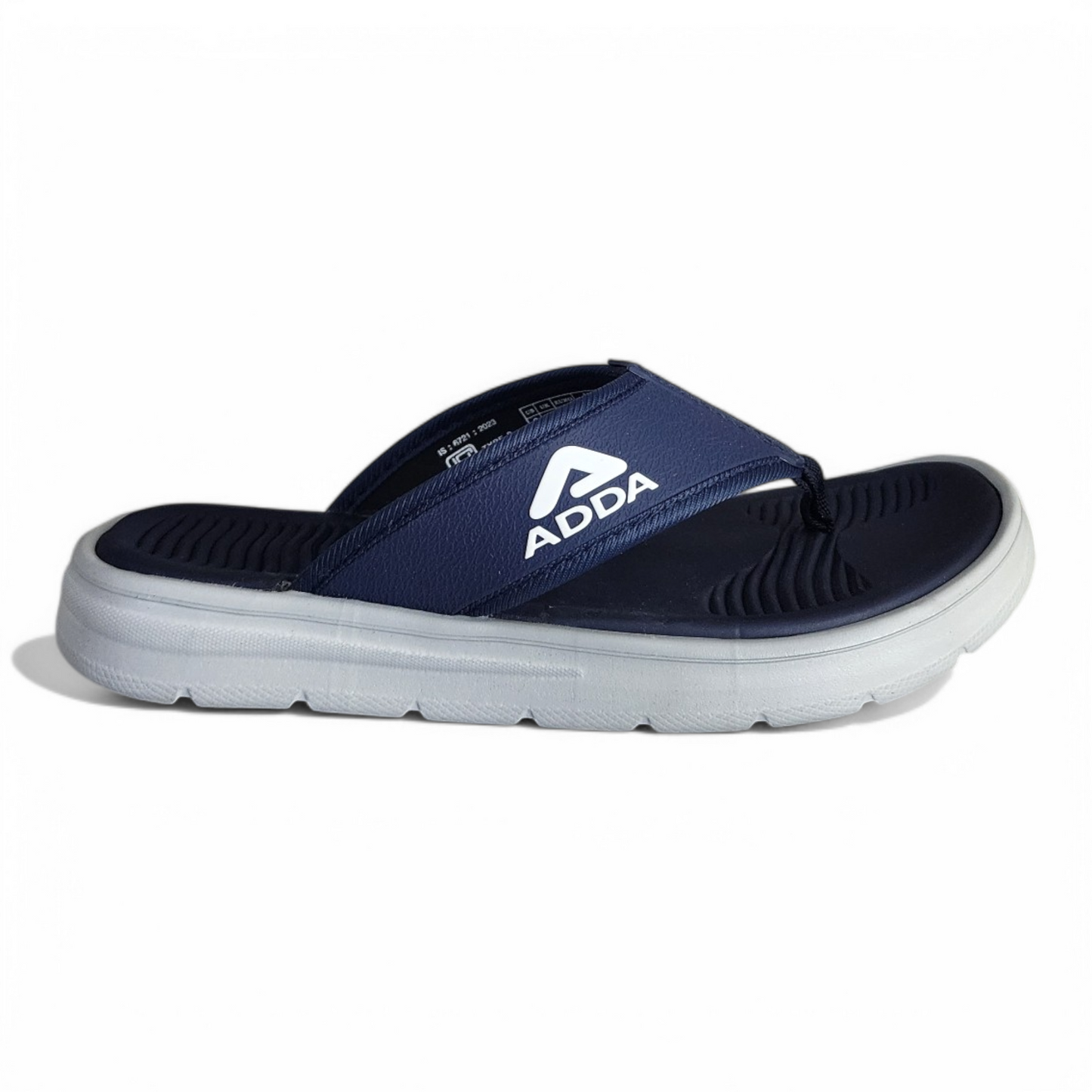 ADDA HELLO02 NAVY/GREY Men's Slipper/Chapple/Flip flop