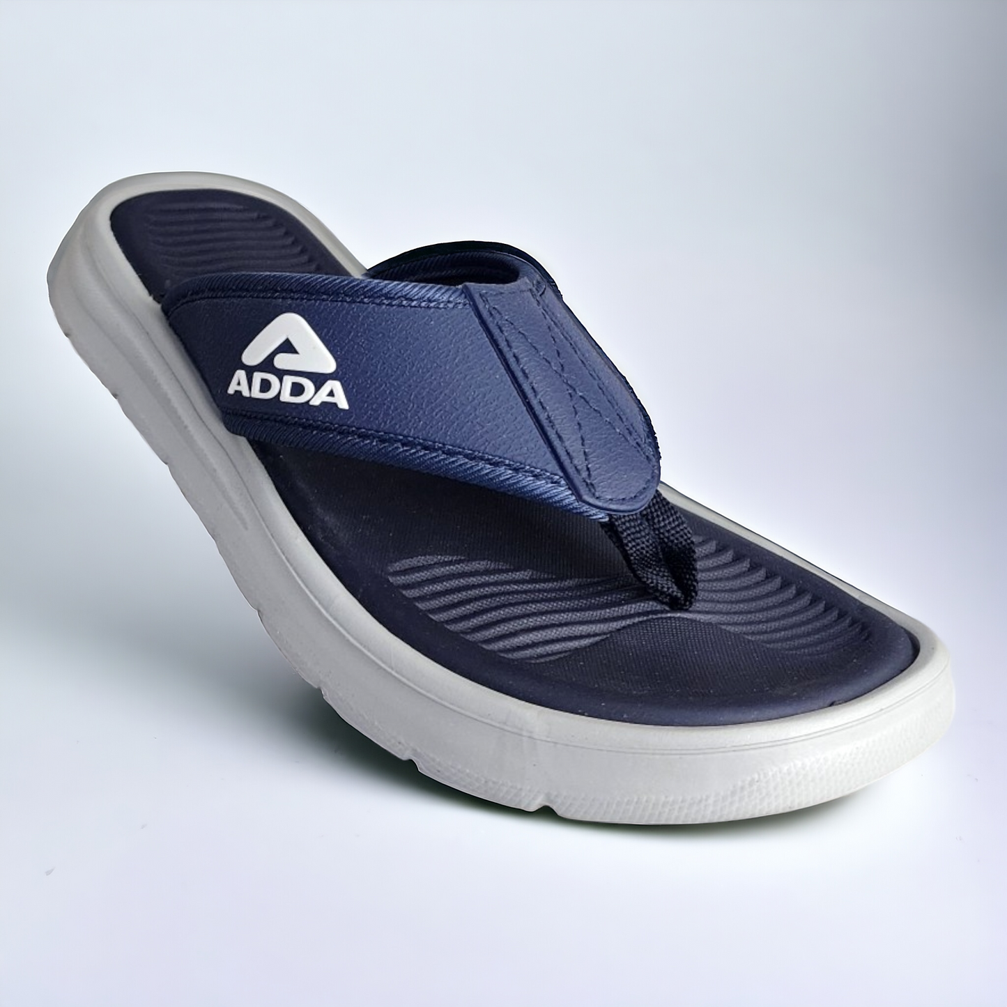 ADDA HELLO02 NAVY/GREY Men's Slipper/Chapple/Flip flop