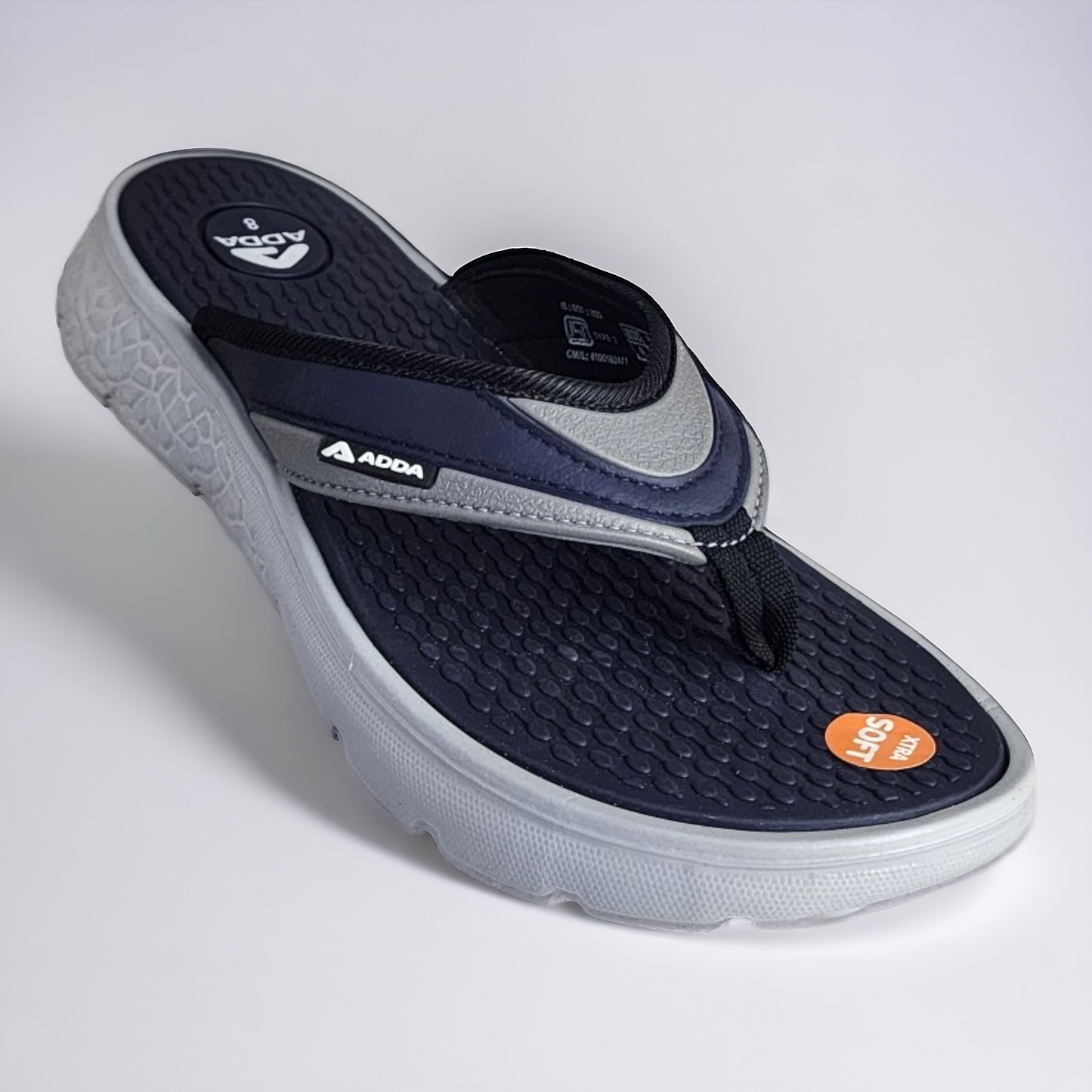 ADDA HYBRID1 NAVY/GREY Men's Slipper/Chapple/Flip flop