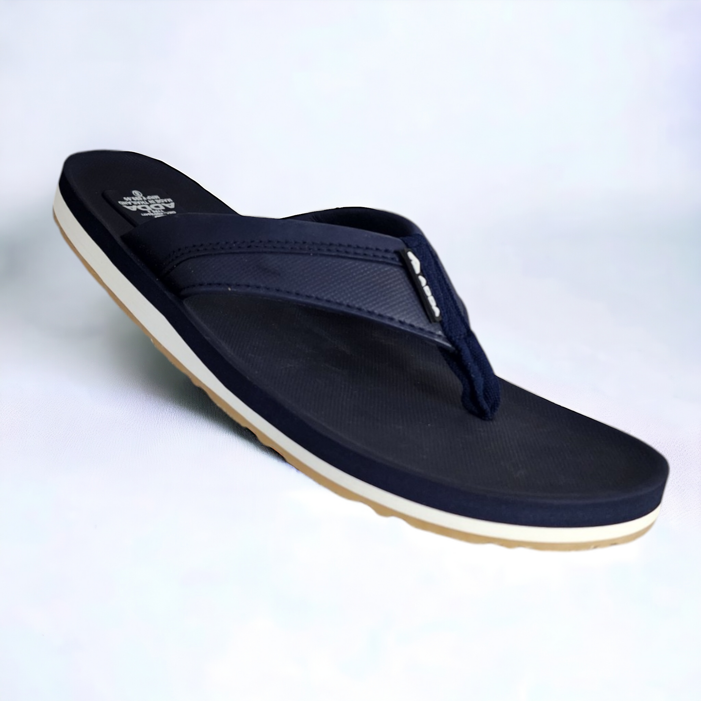 ADDA JAMES1 NAVY Men's Slipper/Chapple/Flip flop