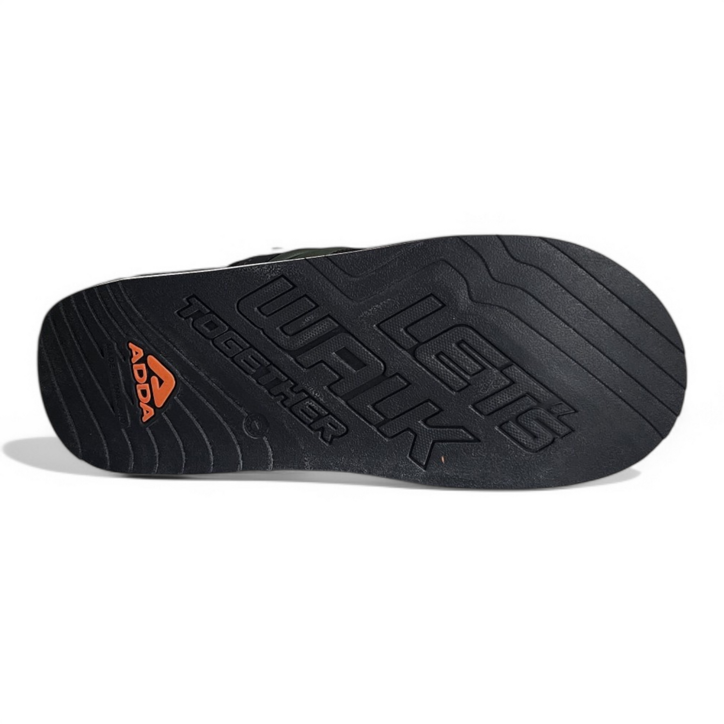 ADDA JAZZ BLACK/OLIVE Men's Slipper/Chapple/Flip flop