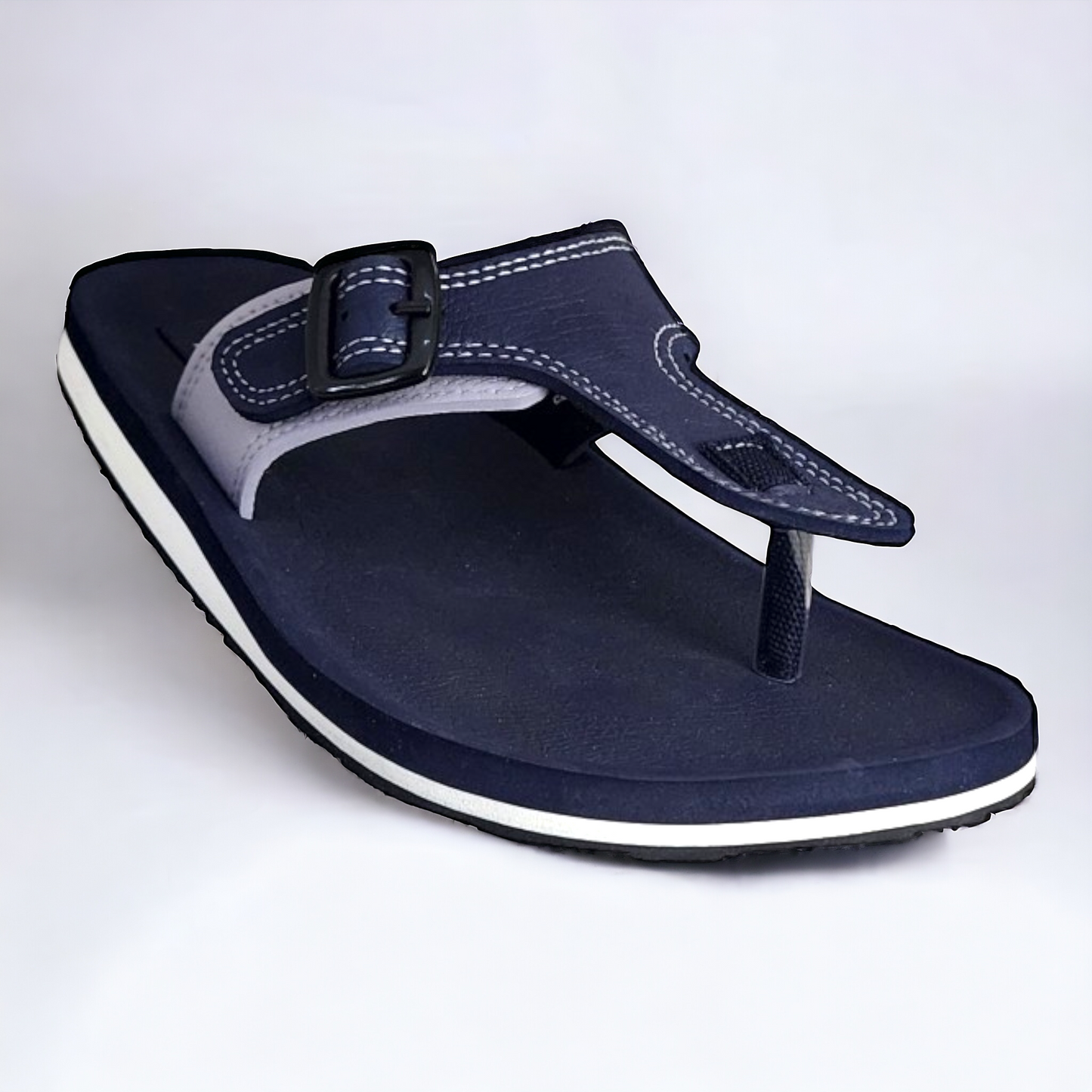 ADDA LIFE01 NAVY Men's Slipper/Chapple/Flip flop