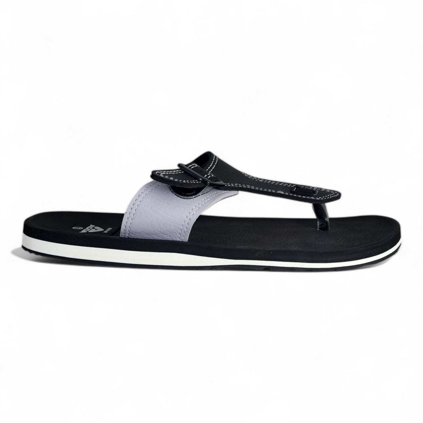 ADDA LIFE01 BLACK Men's Slipper/Chapple/Flip flop