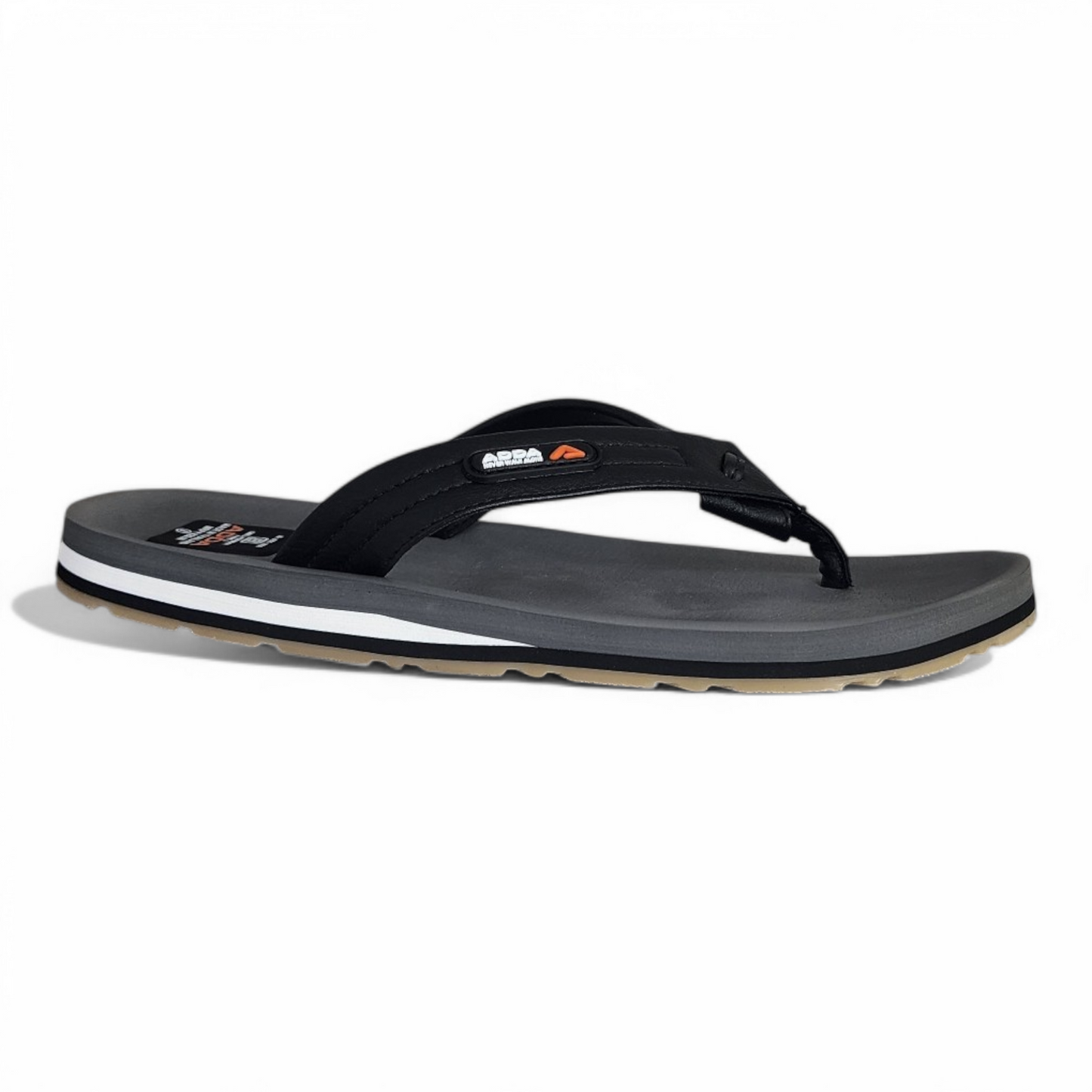 ADDA ONLY1 GREY/BLACK Men's Slipper/Chapple/Flip flop