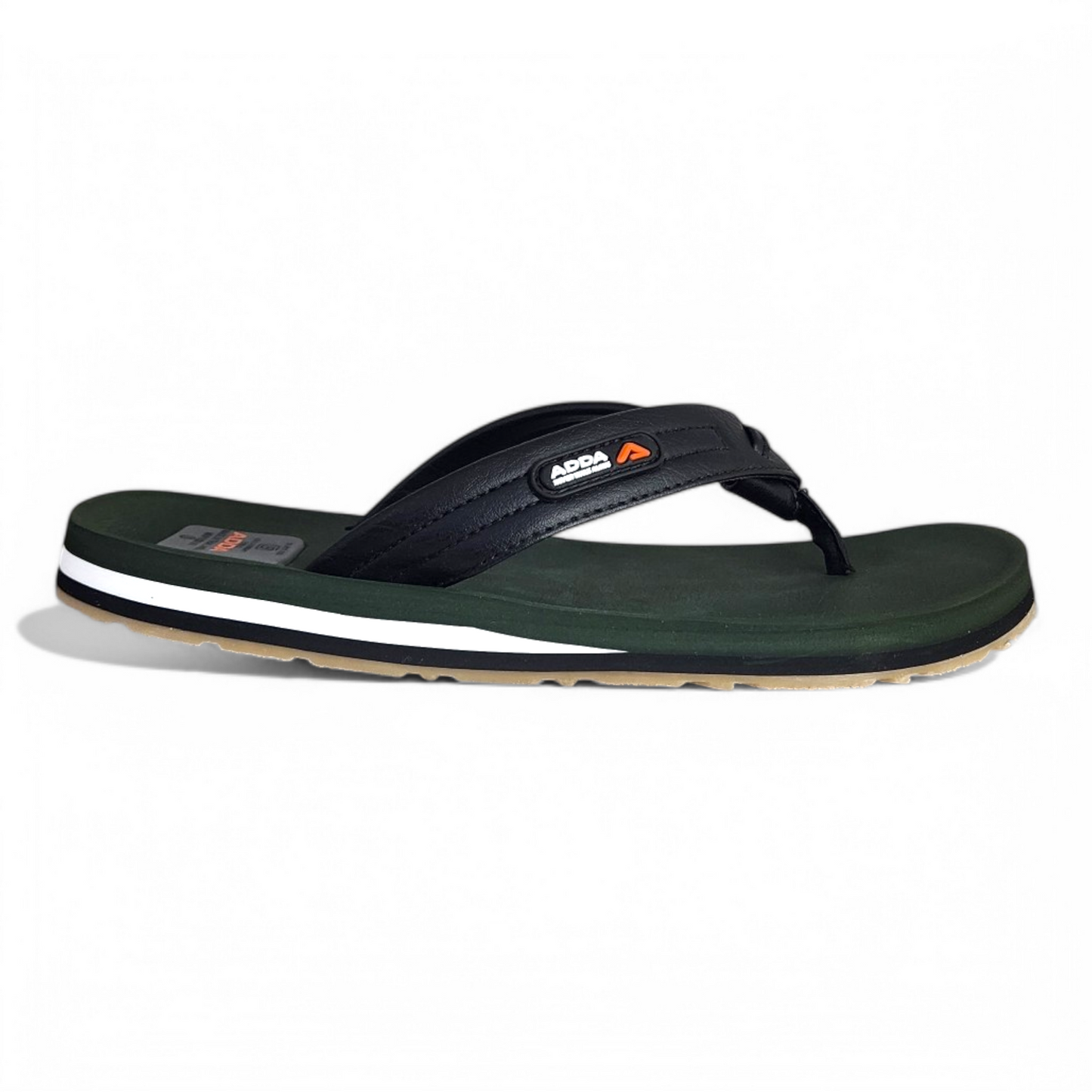 ADDA ONLY1 OLIVE/BLACK Men's Slipper/Chapple/Flip flop