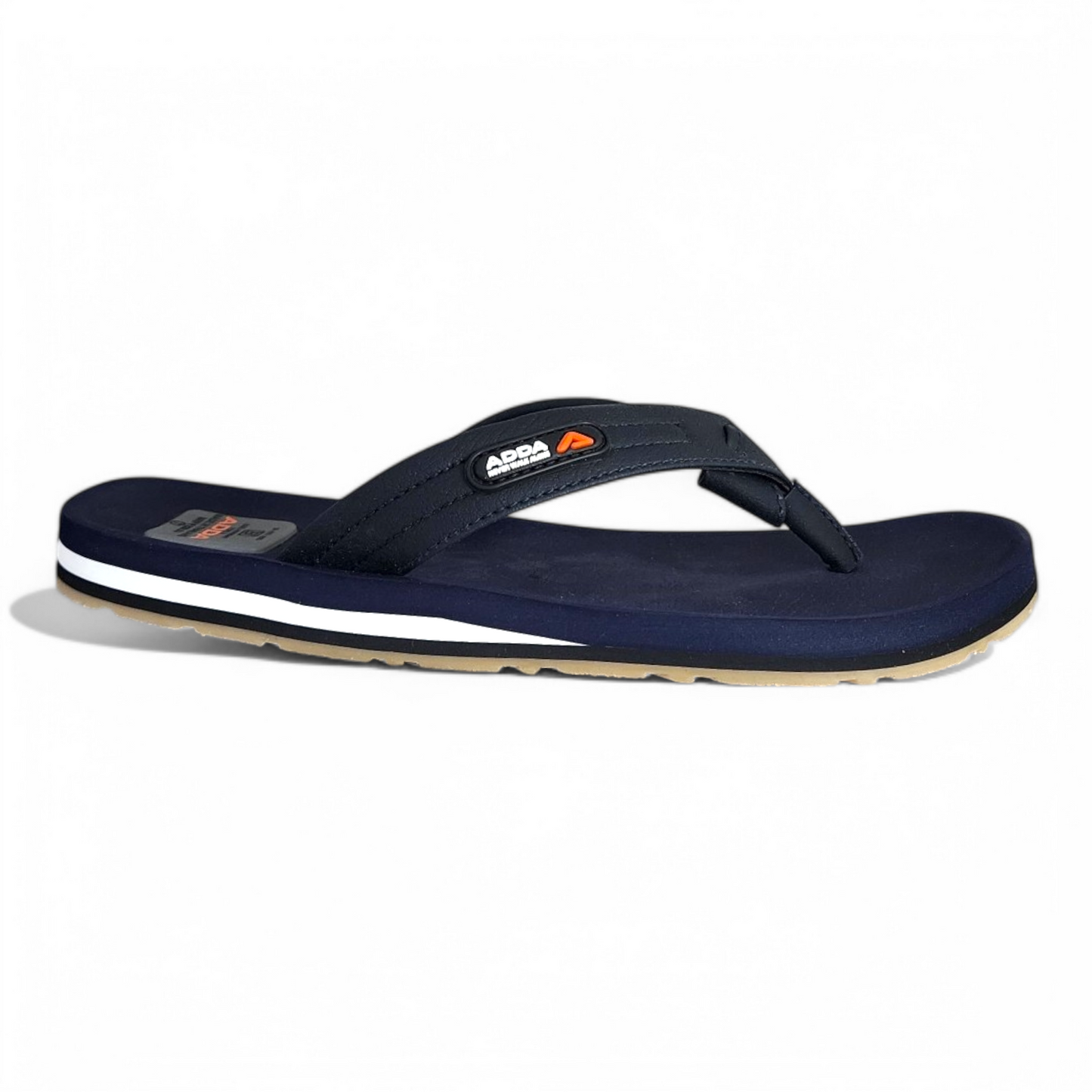 ADDA ONLY1 NAVY Men's Slipper/Chapple/Flip flop