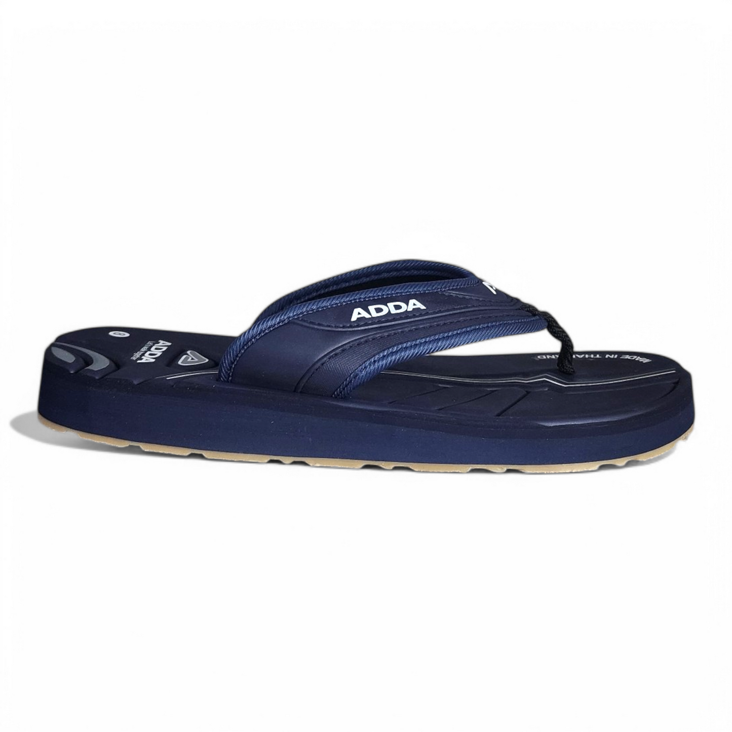 ADDA ROLEX2 FULL NAVY Men's Slipper/Chapple/Flip flop