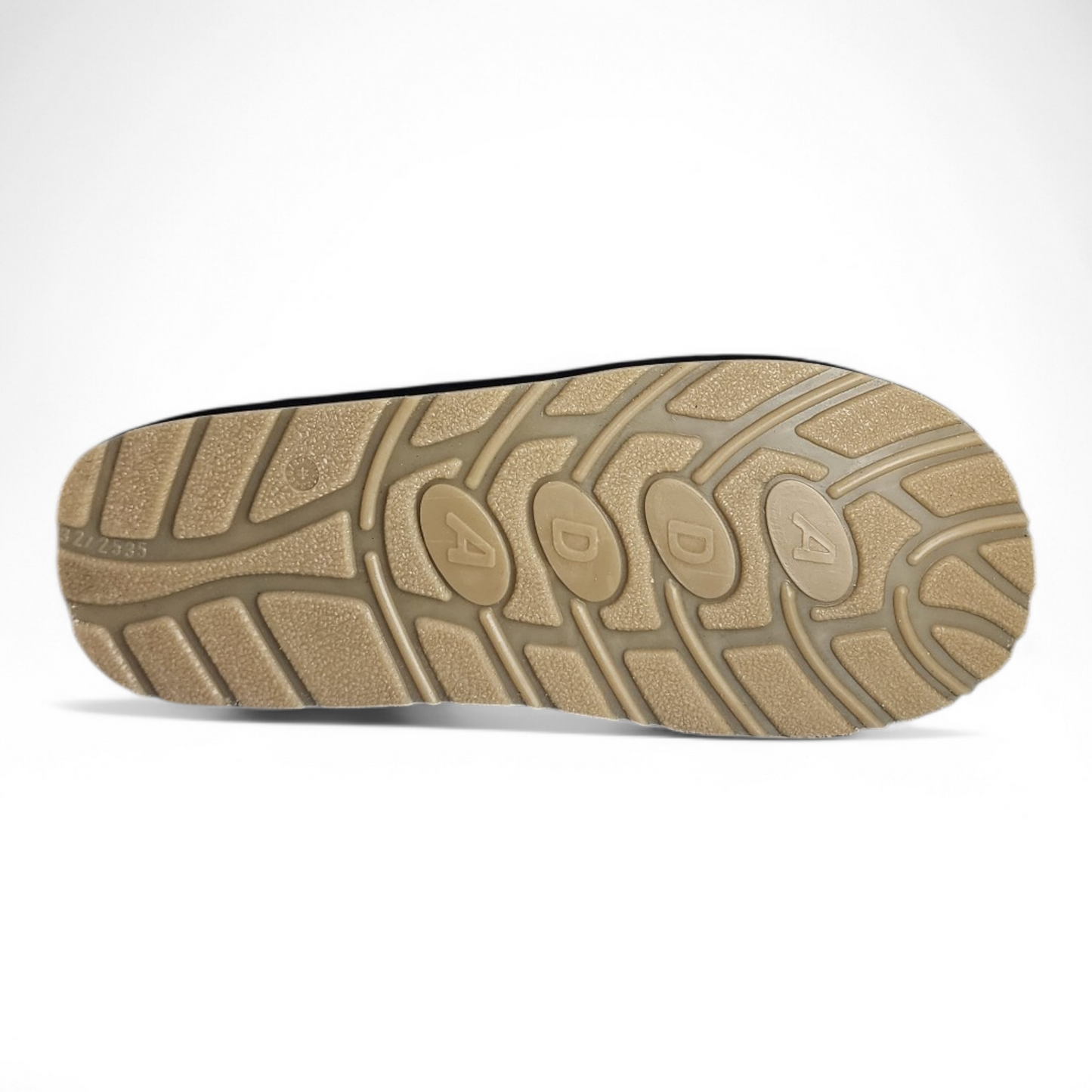 ADDA ROLEX2 ALL BLACK Men's Slipper/Chapple/Flip flop
