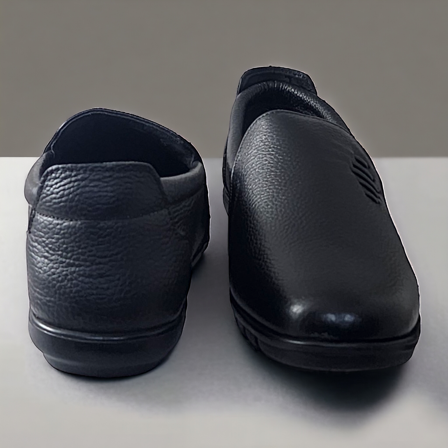 ZOOM NH07 BLACK Men's Casual Leather Shoes